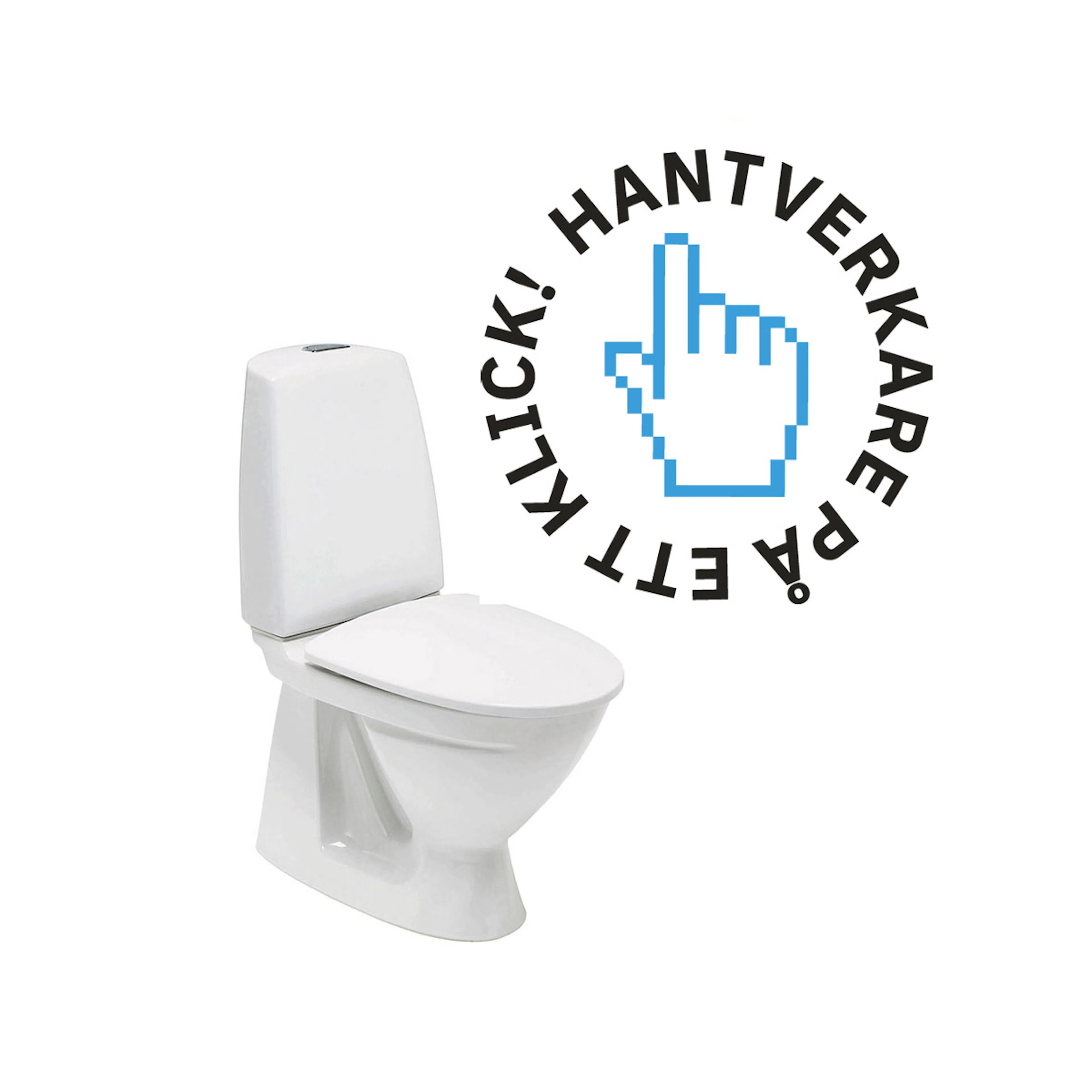 Installation Golvstående WC-stol utan ROT