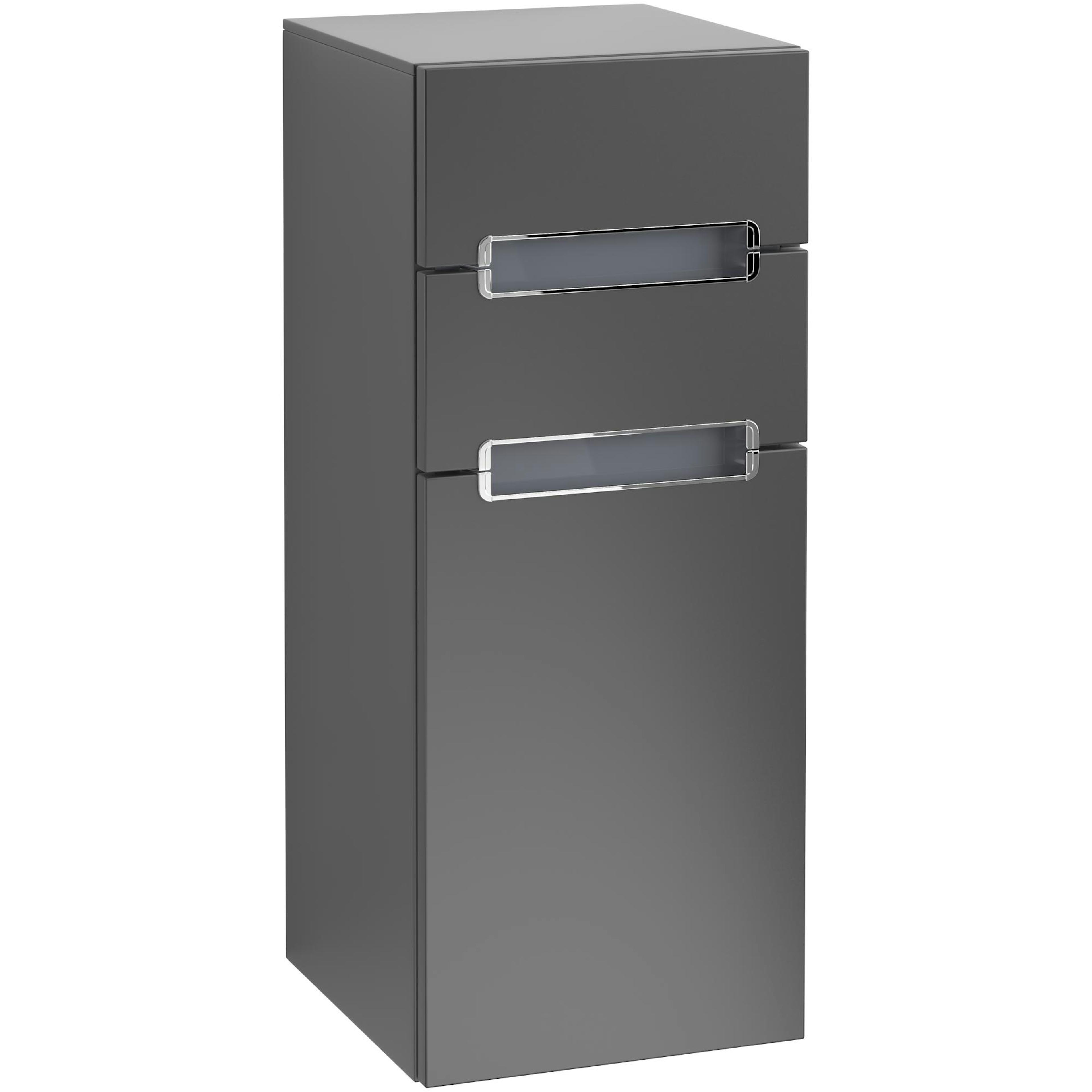 Väggskåp Villeroy & Boch Subway 2.0 med 2 Lådor och 1 Dörr 356 mm