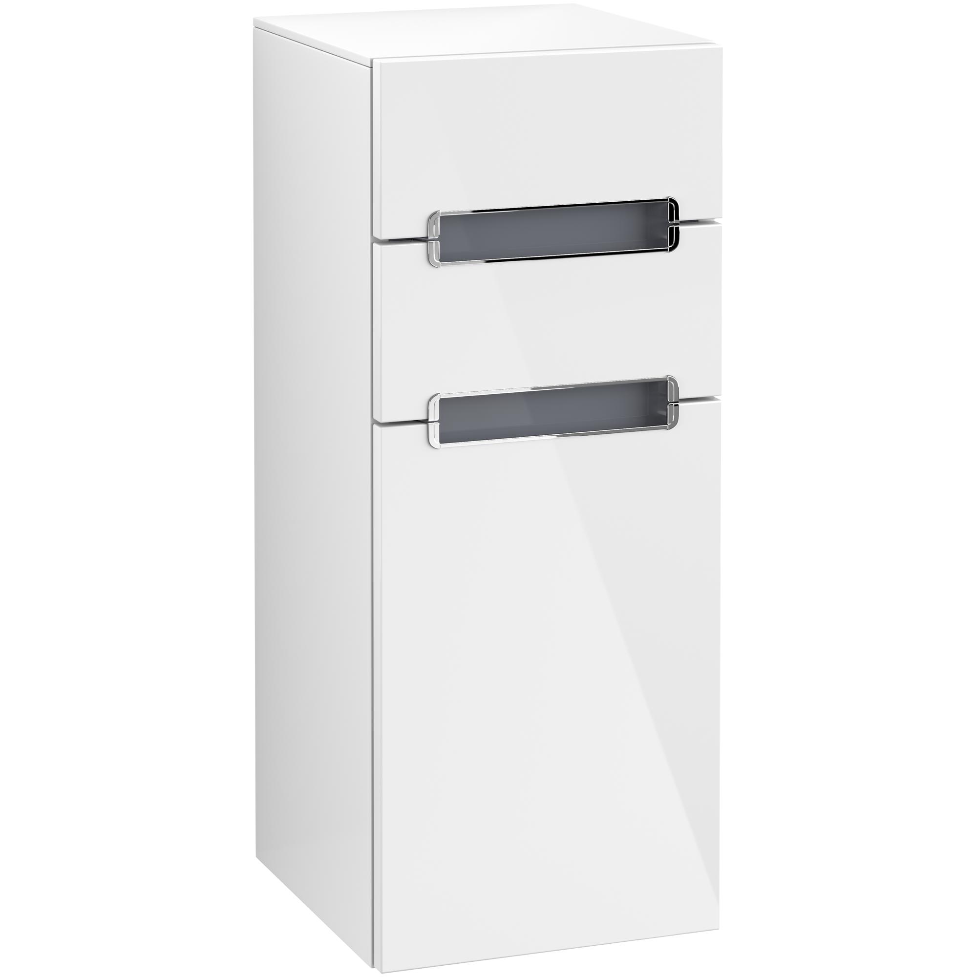 Väggskåp Villeroy & Boch Subway 2.0 med 2 Lådor och 1 Dörr 356 mm