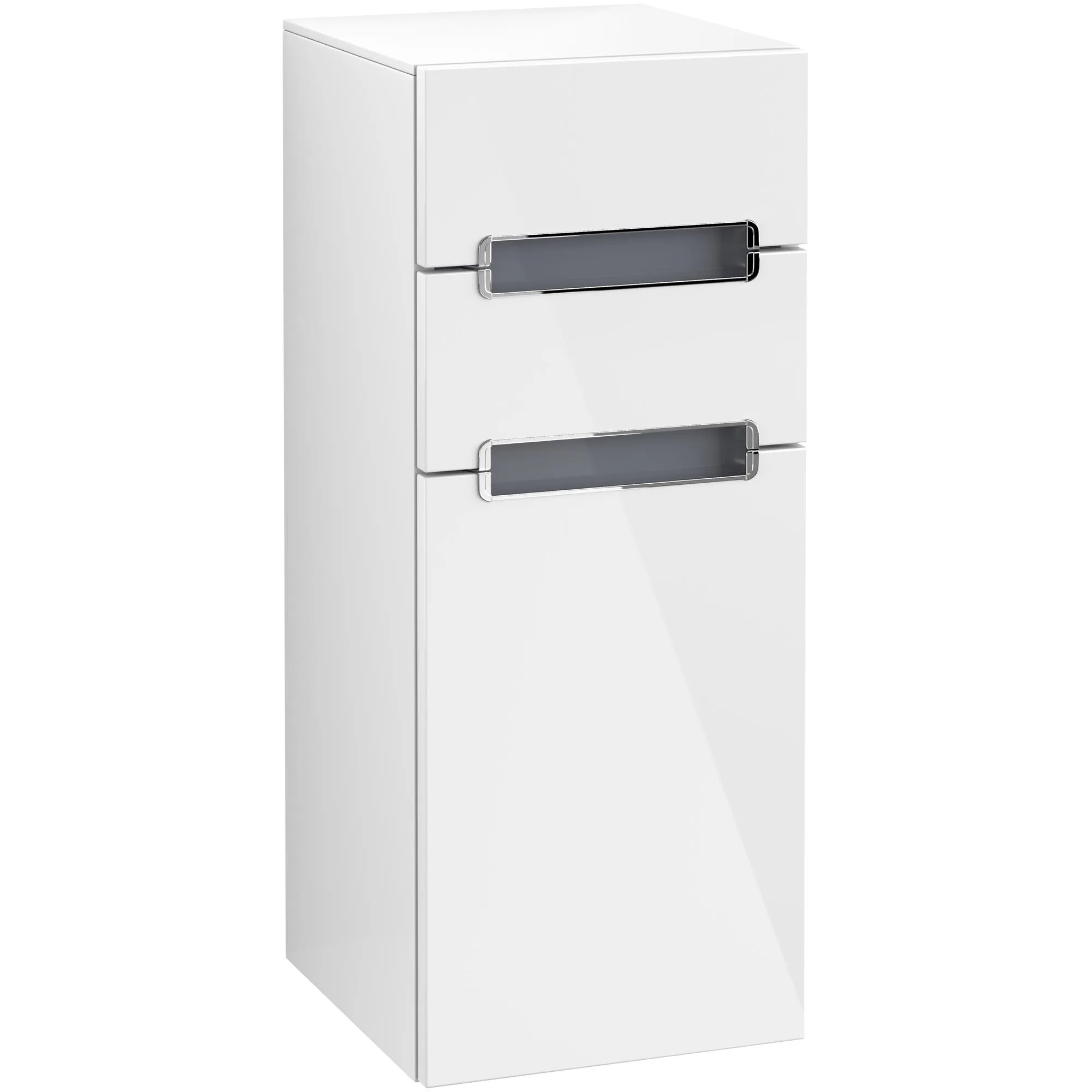 Väggskåp Villeroy & Boch Subway 2.0 med 2 Lådor och 1 Dörr 356 mm