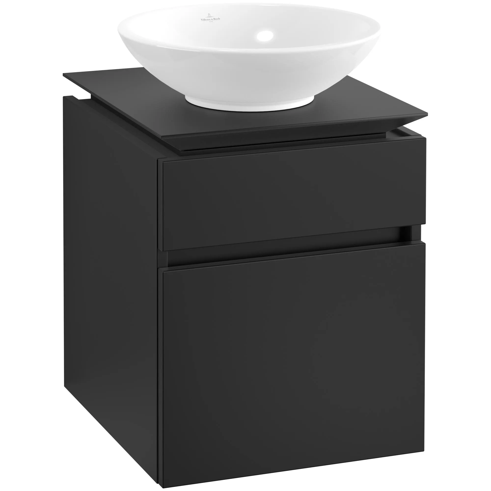 Tvättställsskåp Villeroy & Boch Legato 450 med 2 Lådor för Ytmonterat Tvättställ