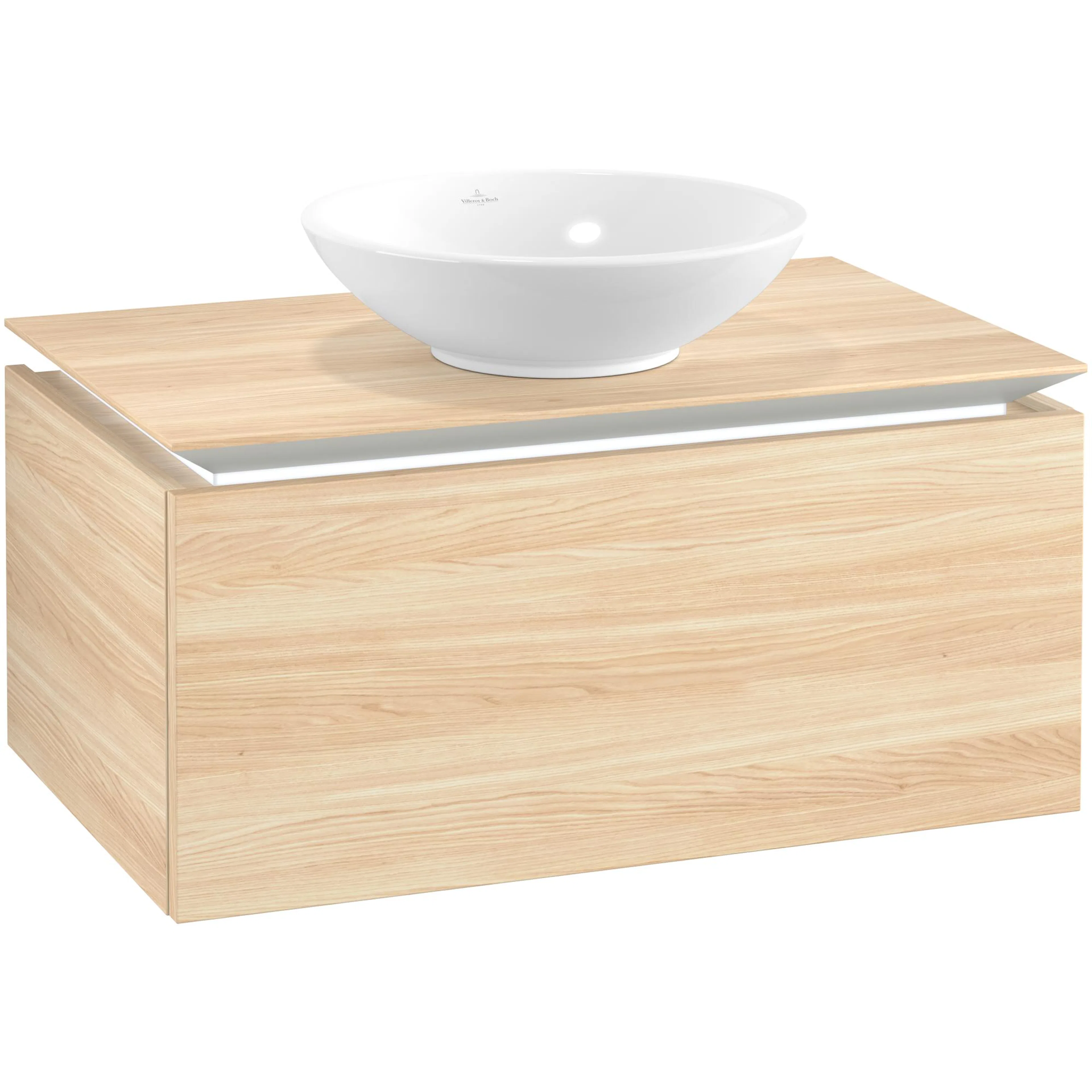 Tvättställsskåp Villeroy & Boch Legato Kompakt 800 med 1 Låda för Ytmonterat Tvättställ