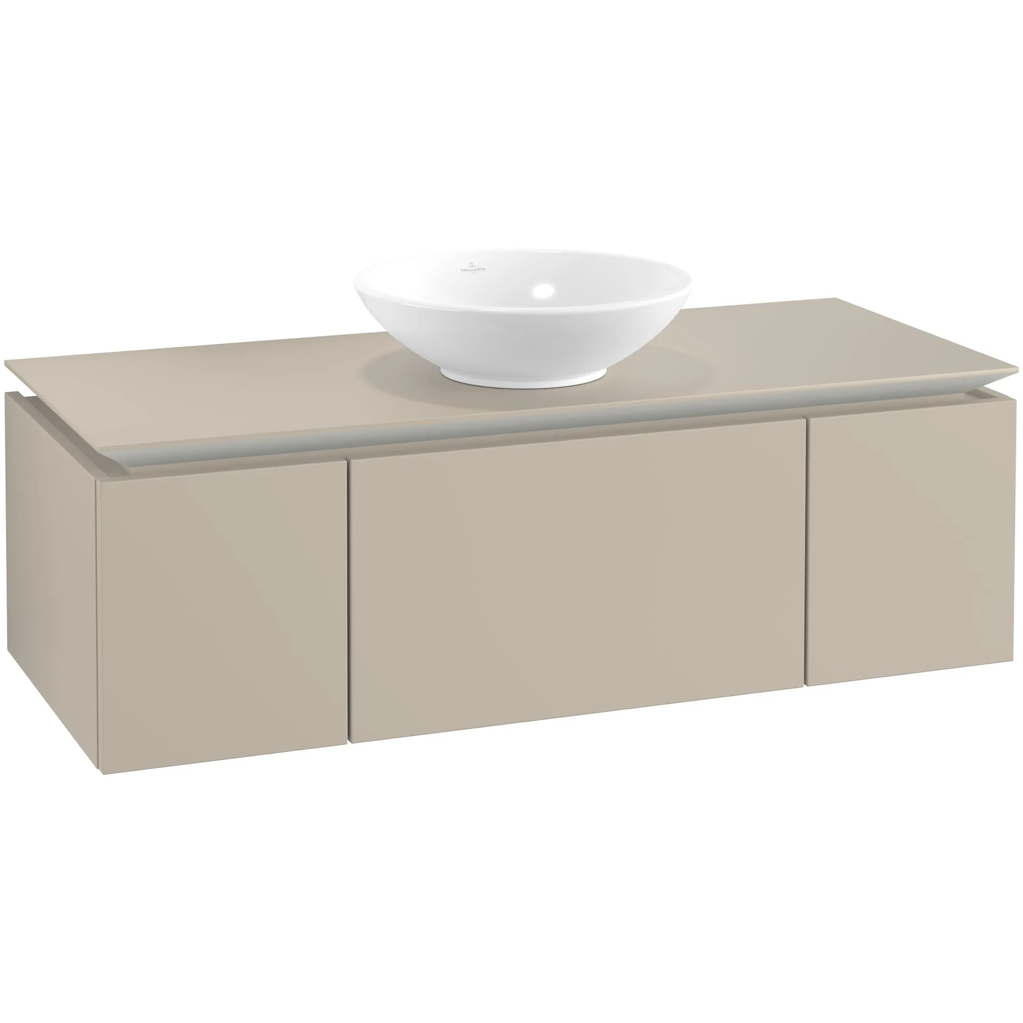 Tvättställsskåp Villeroy & Boch Legato Kompakt med 3 Lådor för Ytmonterat Tvättställ från Övriga V&B Serier