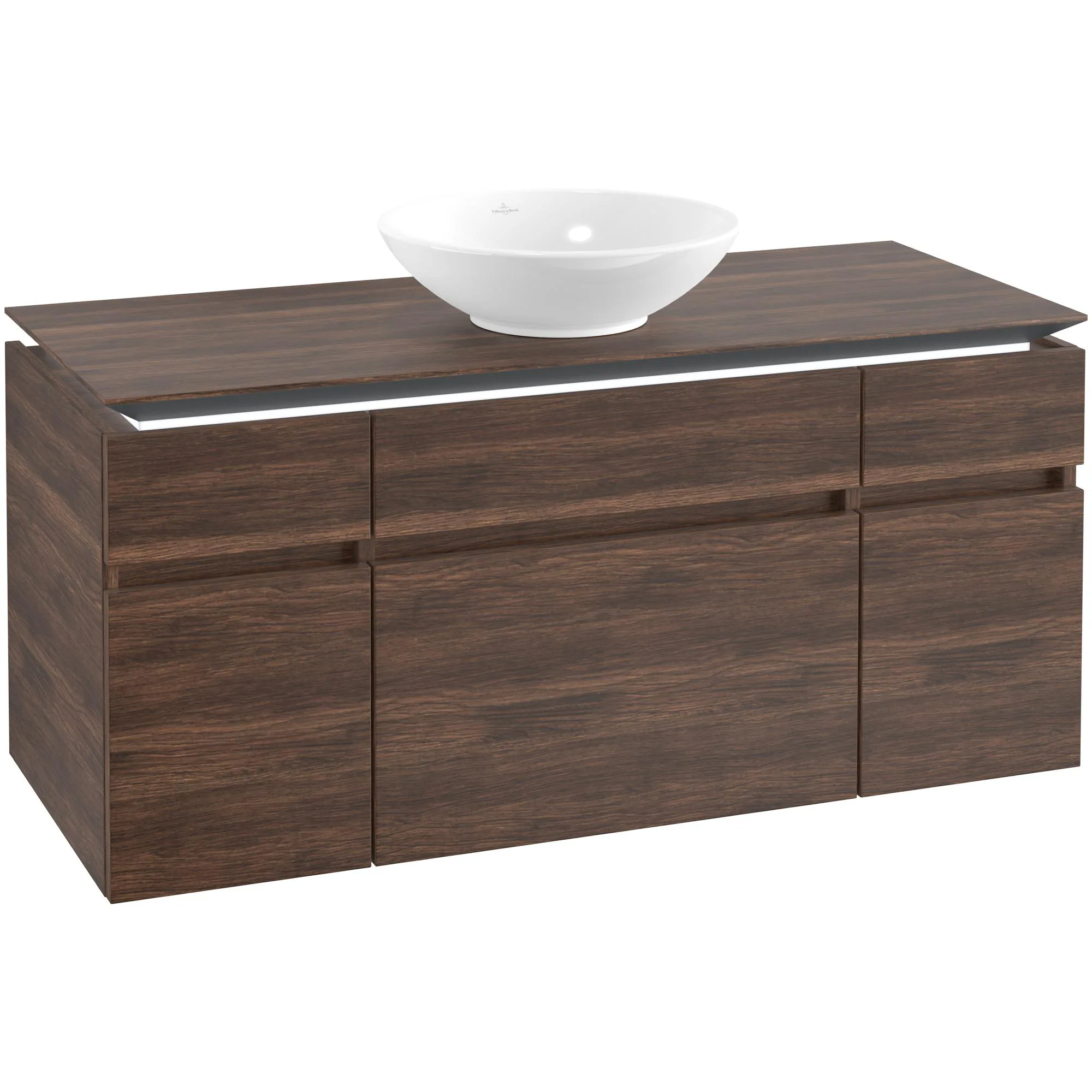 Tvättställsskåp Villeroy & Boch Legato med 5 Lådor för Ytmonterat Tvättställ från Övriga V&B Serier