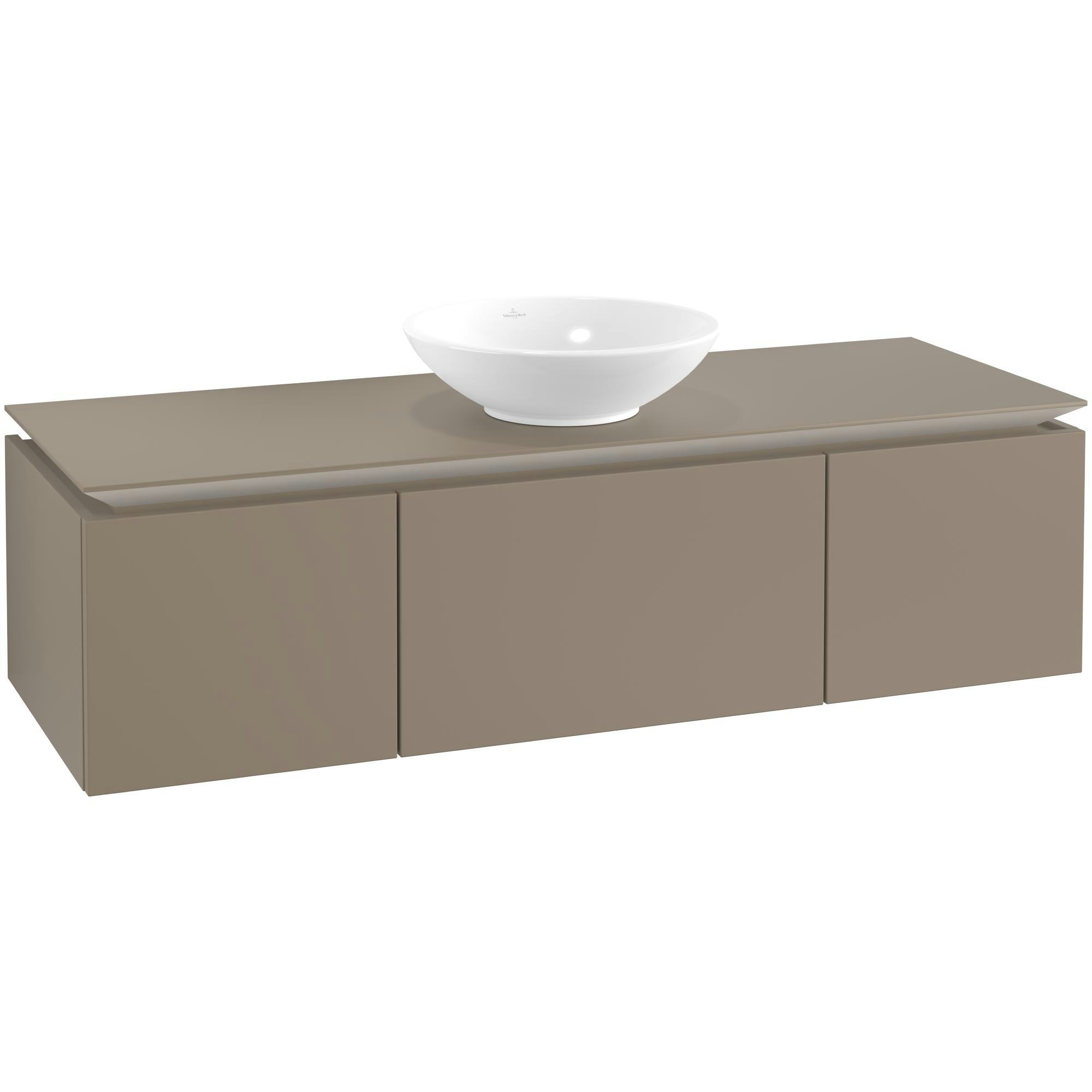 Tvättställsskåp Villeroy & Boch Legato Kompakt med 3 Lådor för Ytmonterat Tvättställ från Övriga V&B Serier