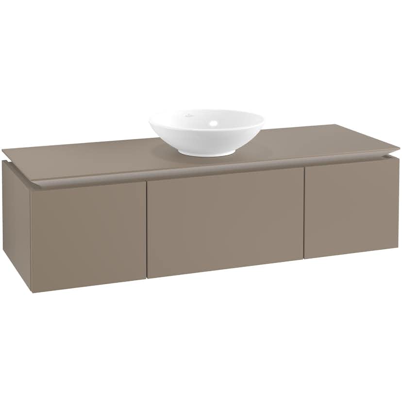 Tvättställsskåp Villeroy & Boch Legato Kompakt med 3 Lådor för Ytmonterat Tvättställ från Övriga V&B Serier