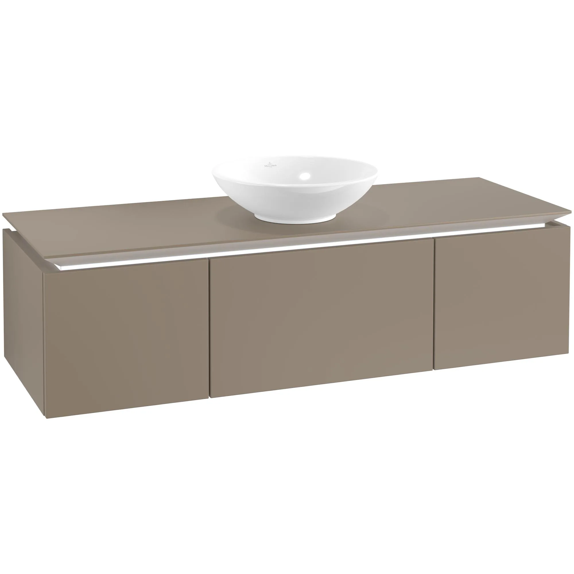 Tvättställsskåp Villeroy & Boch Legato Kompakt med 3 Lådor för Ytmonterat Tvättställ från Övriga V&B Serier