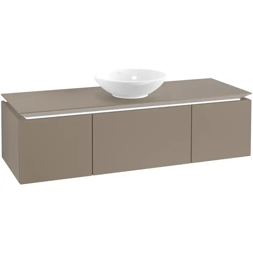 Tvättställsskåp Villeroy & Boch Legato Kompakt med 3 Lådor för Ytmonterat Tvättställ från Övriga V&B Serier