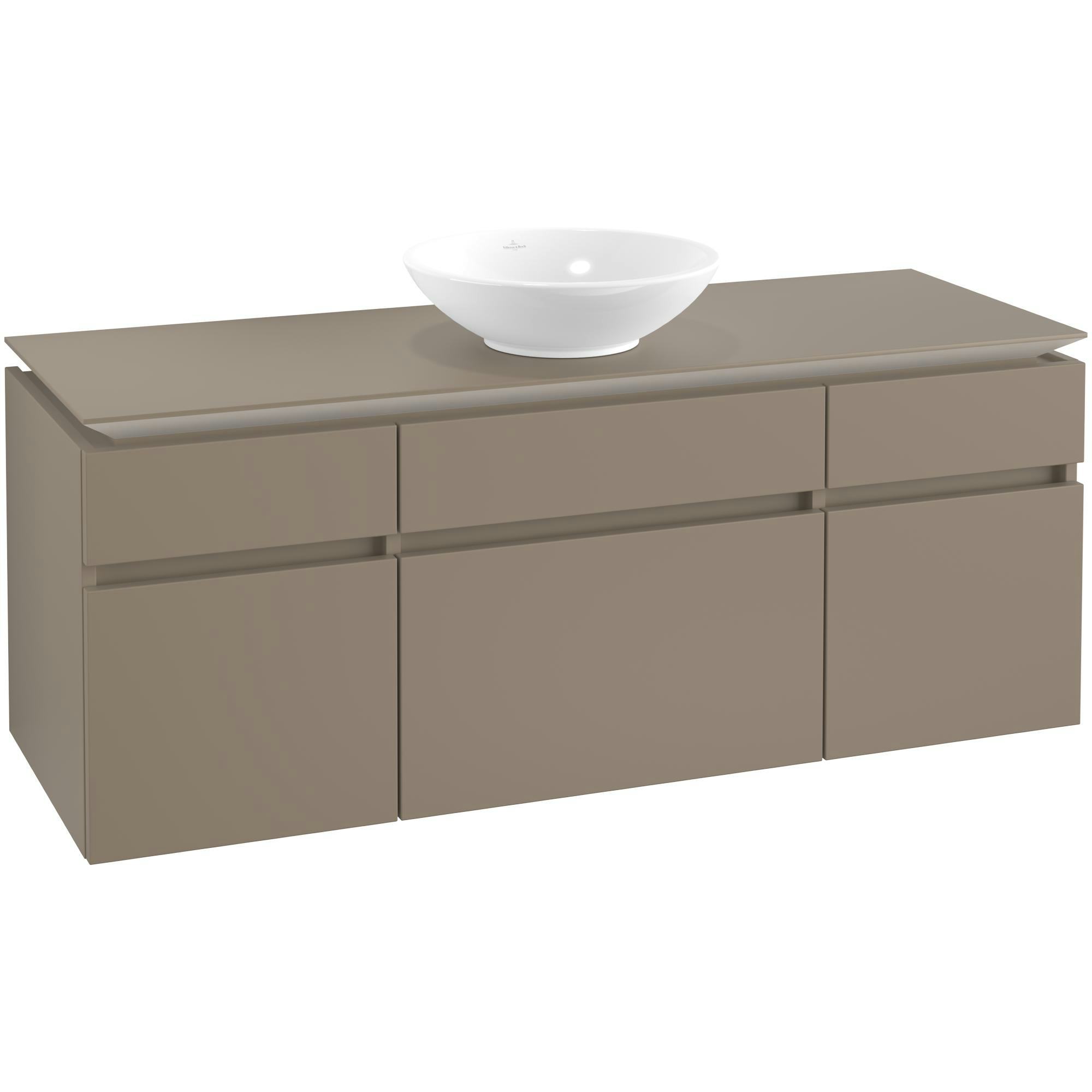 Tvättställsskåp Villeroy & Boch Legato med 5 Lådor för Ytmonterat Tvättställ från Övriga V&B Serier