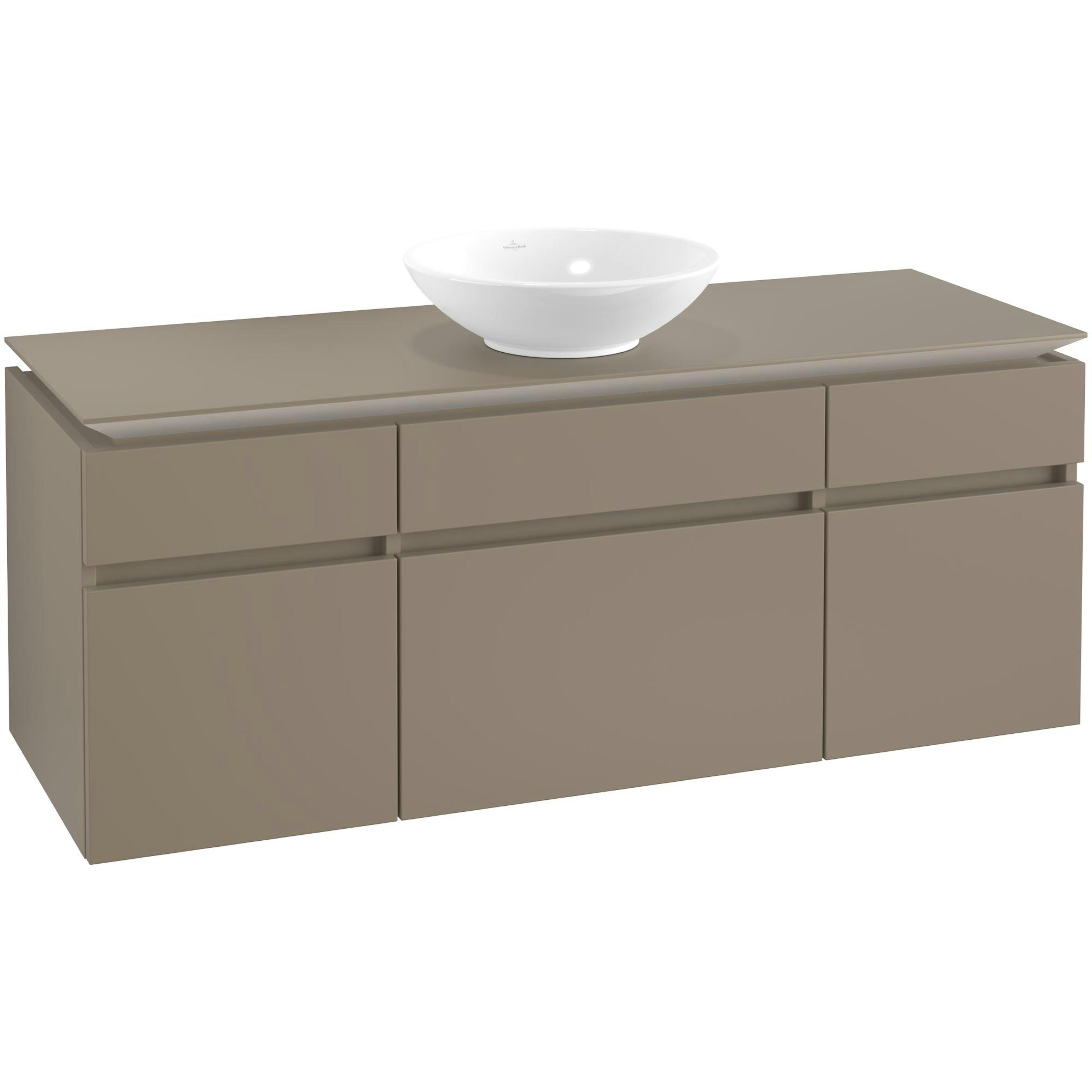 Tvättställsskåp Villeroy & Boch Legato med 5 Lådor för Ytmonterat Tvättställ från Övriga V&B Serier