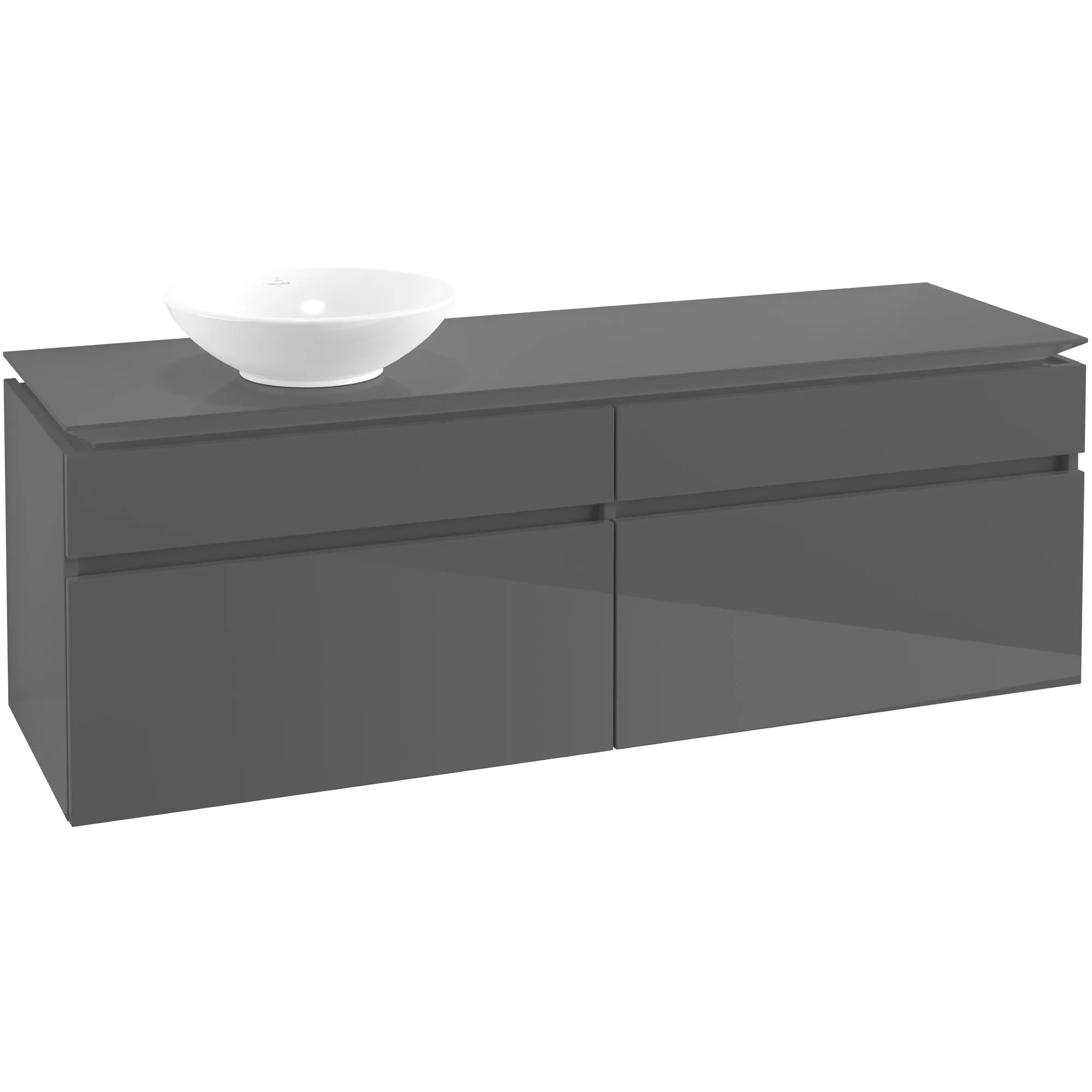 Tvättställsskåp Villeroy & Boch Legato 1600 med 4 Lådor för Fristående Tvättställ