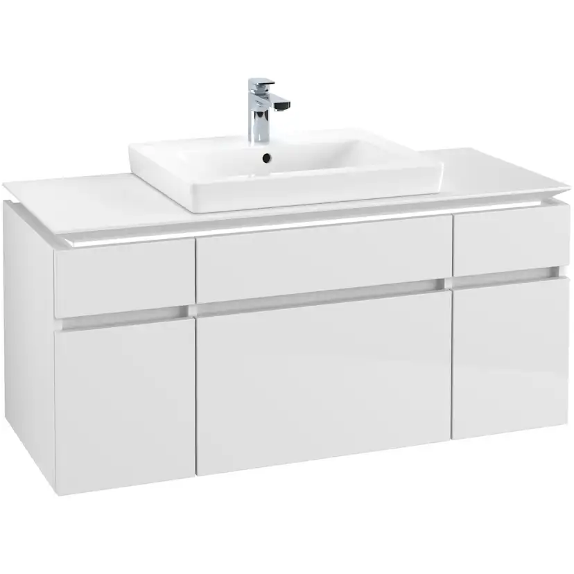 Tvättställsskåp Villeroy & Boch Legato med 5 Lådor för Tvättställ