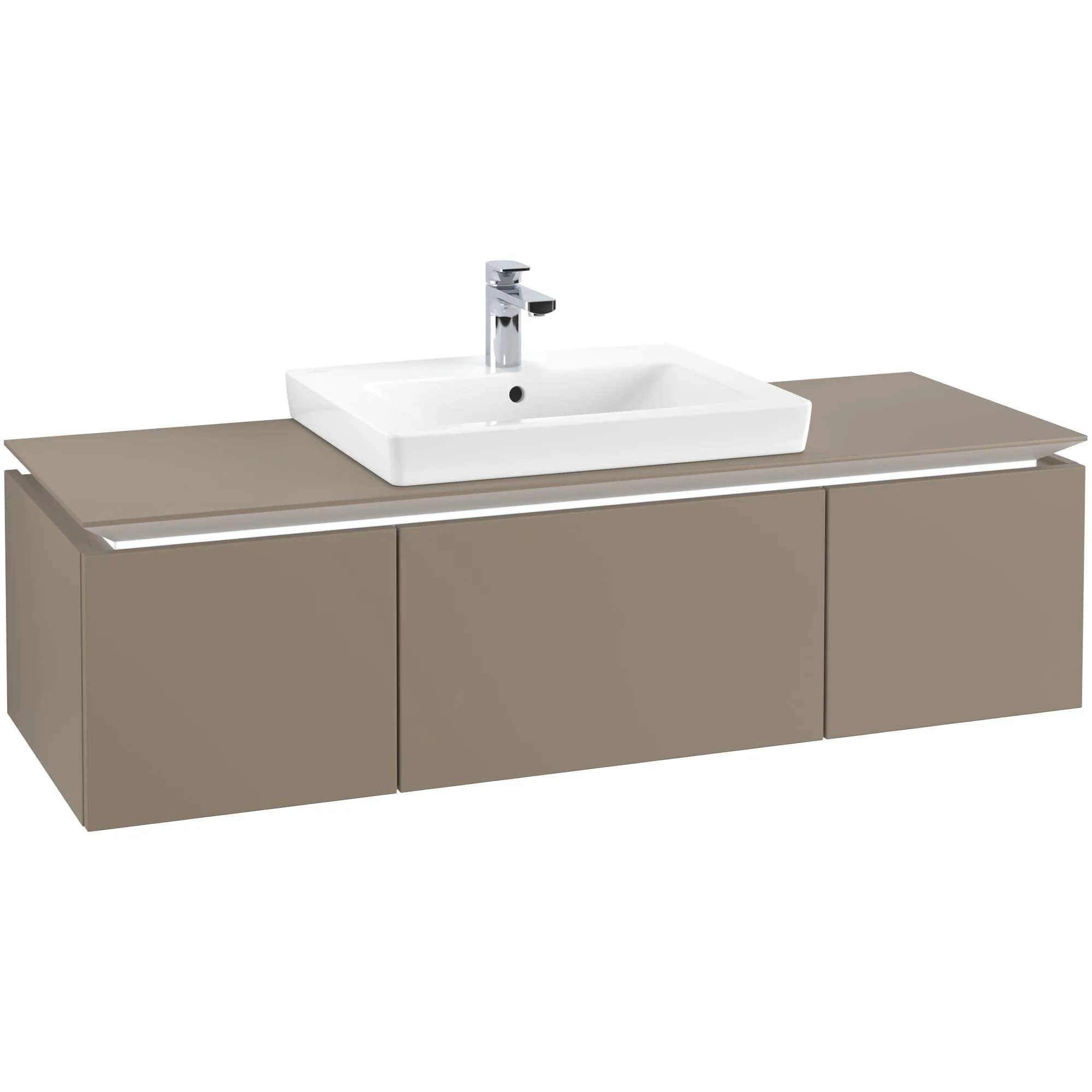 Tvättställsskåp Villeroy & Boch Legato Kompakt med 3 Lådor för Tvättställ