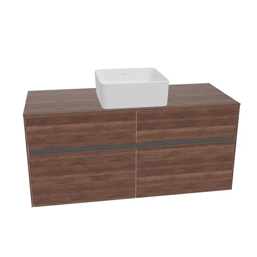 Tvättställsskåp Villeroy & Boch Collaro med 4 Lådor för Fristående Tvättställ