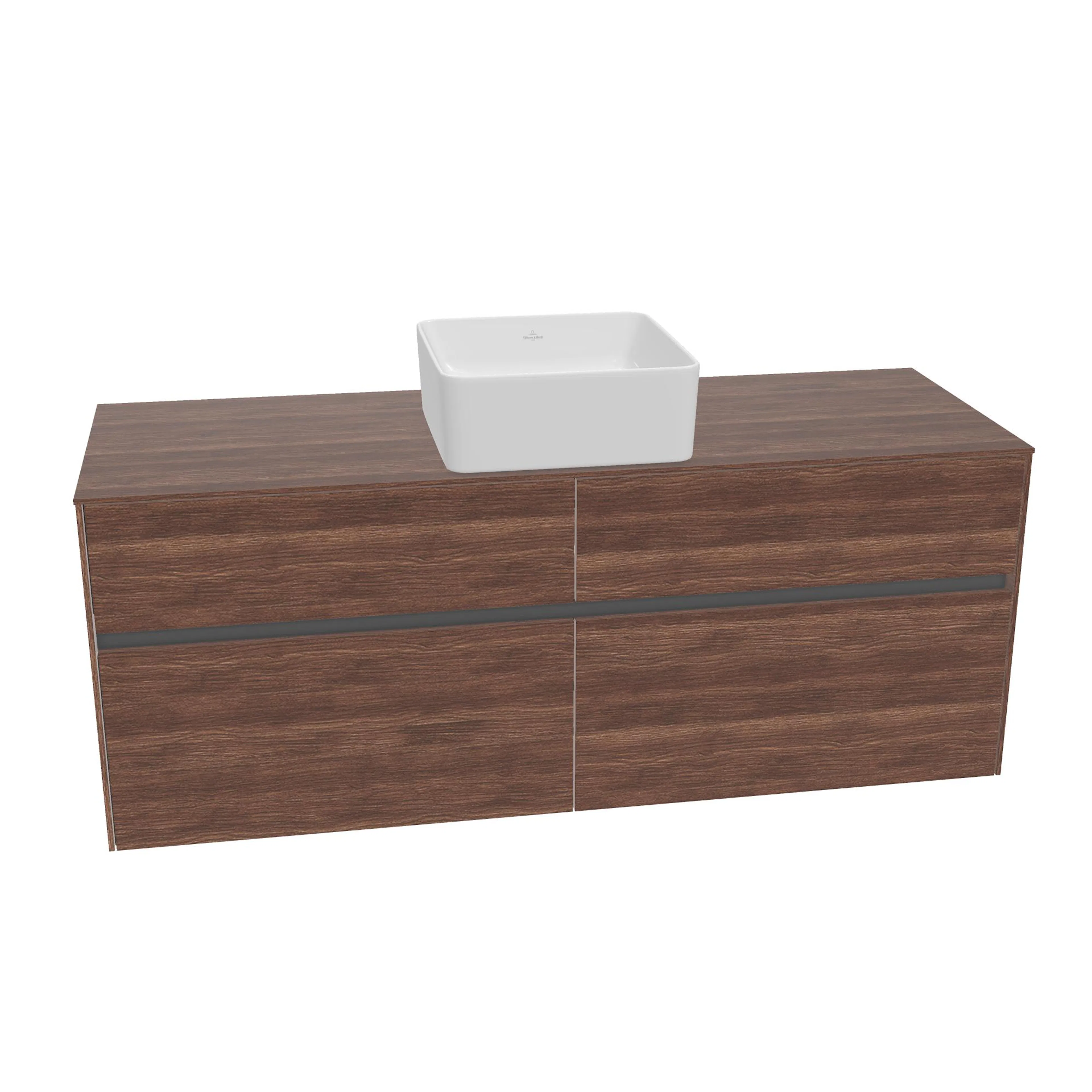 Tvättställsskåp Villeroy & Boch Collaro med 4 Lådor för Fristående Tvättställ