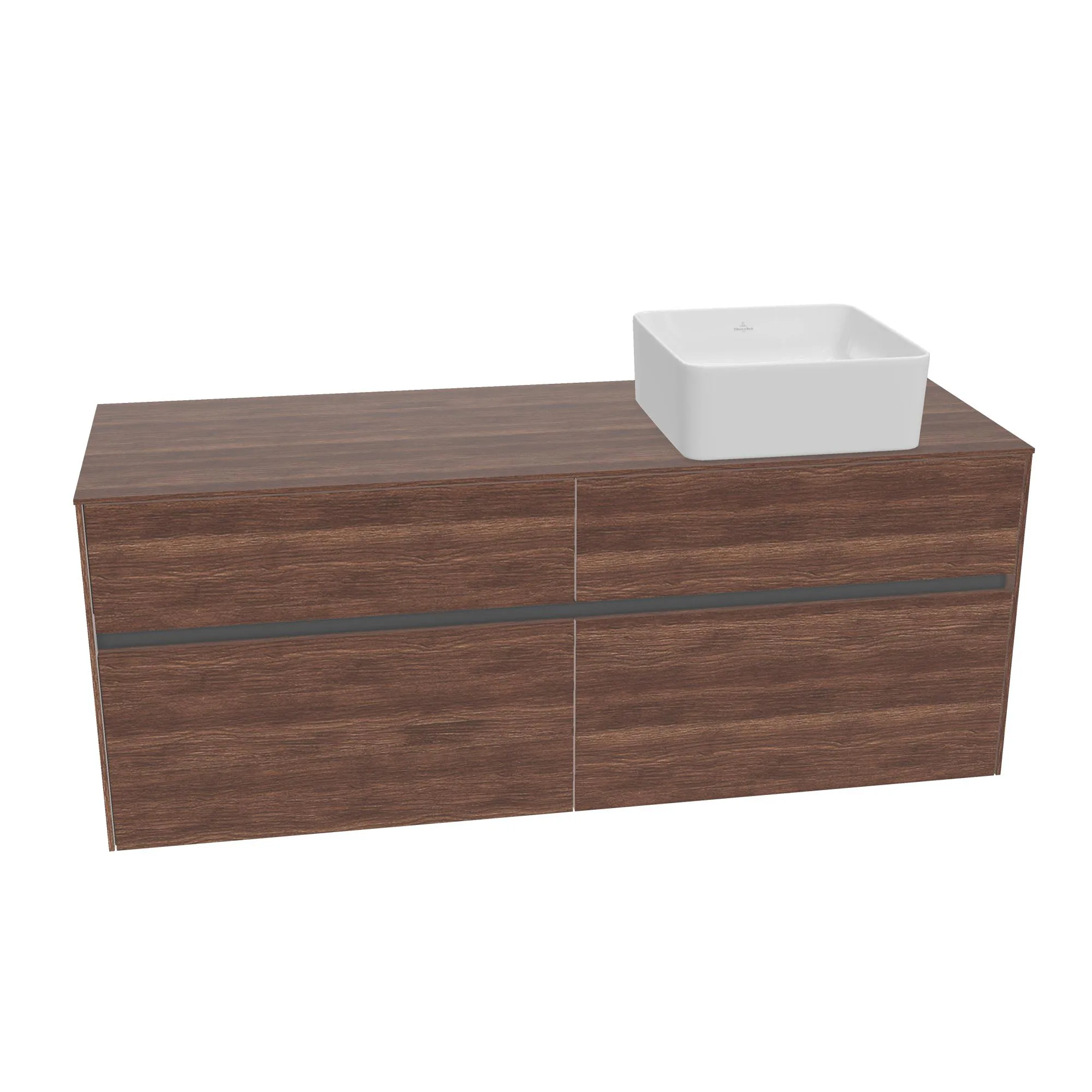 Tvättställsskåp Villeroy & Boch Collaro med 4 Lådor för Fristående Tvättställ