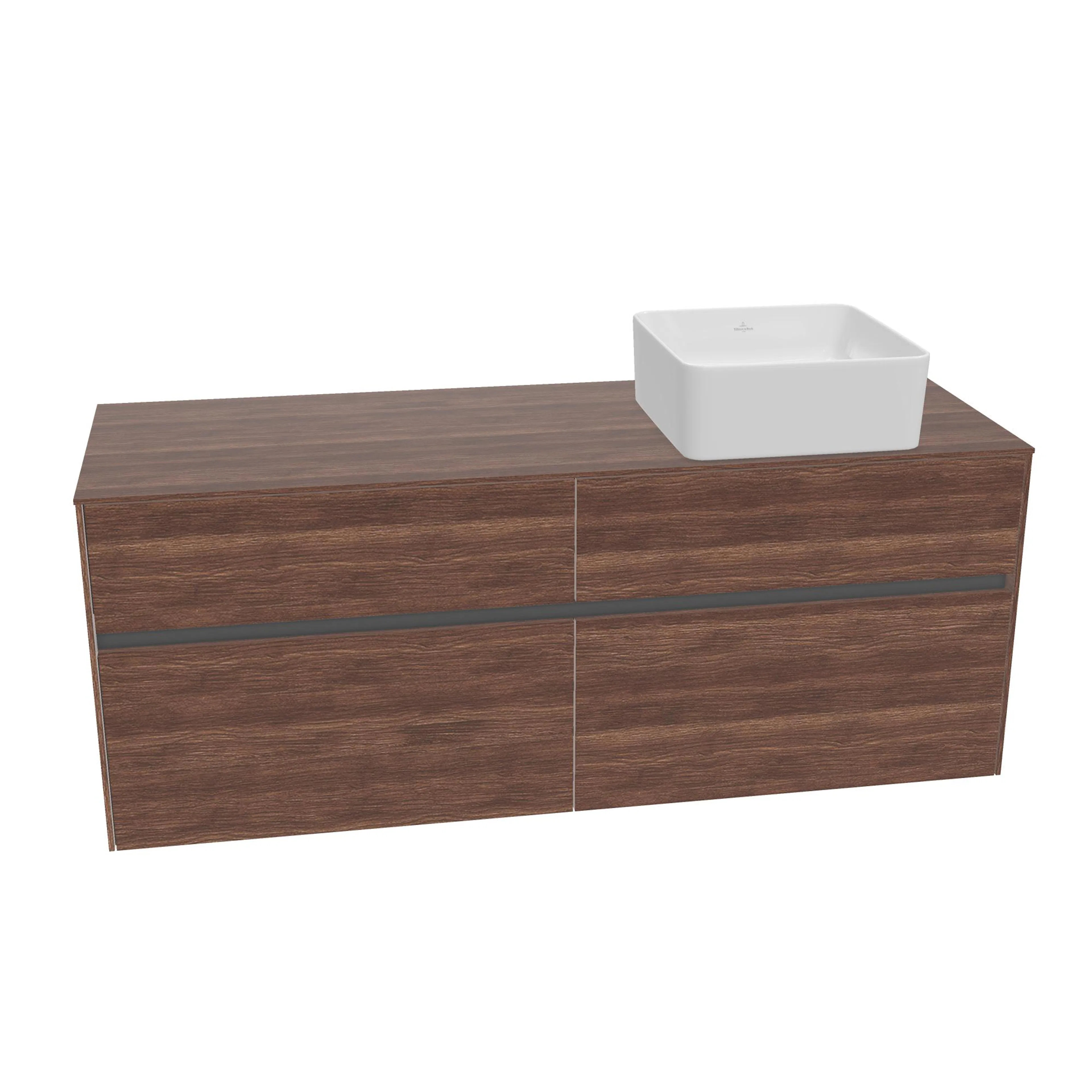 Tvättställsskåp Villeroy & Boch Collaro med 4 Lådor för Fristående Tvättställ