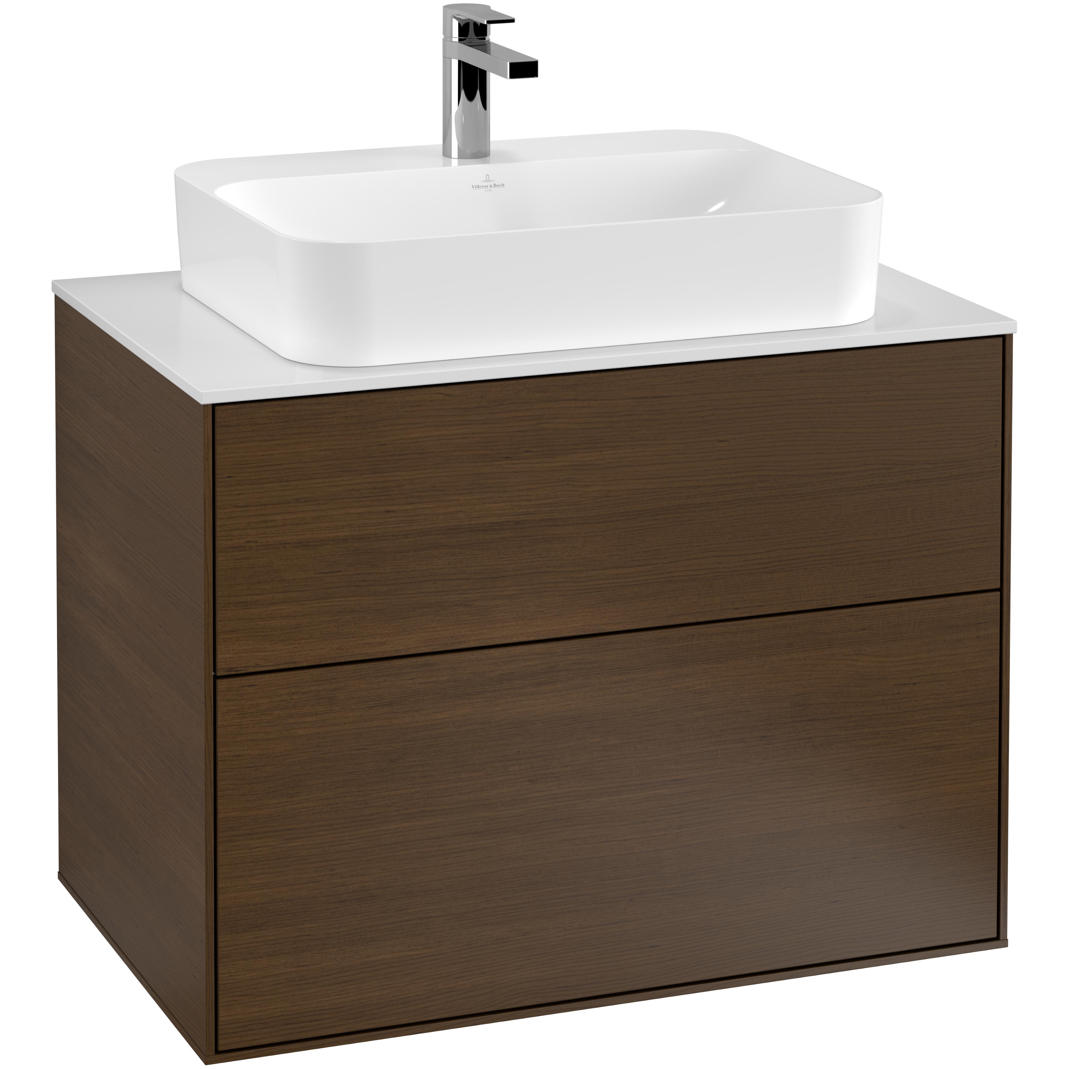 Tvättställsskåp Villeroy & Boch Finion med 2 Lådor och Bänkskiva för Ytmonterat Tvättställ