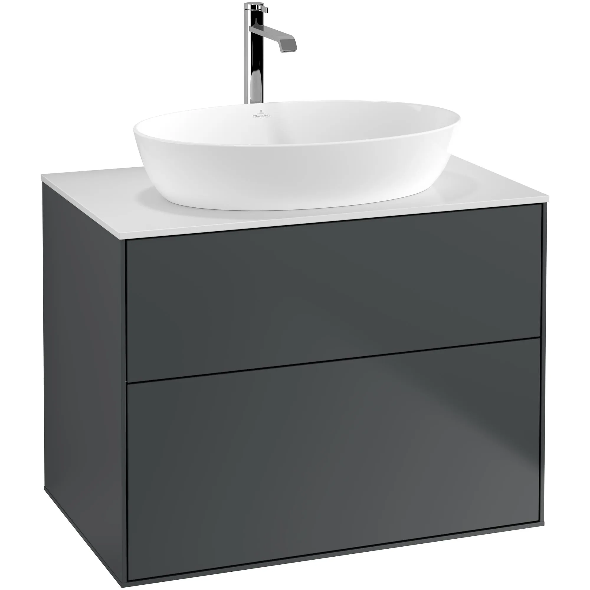 Midnattsblå Mattlack