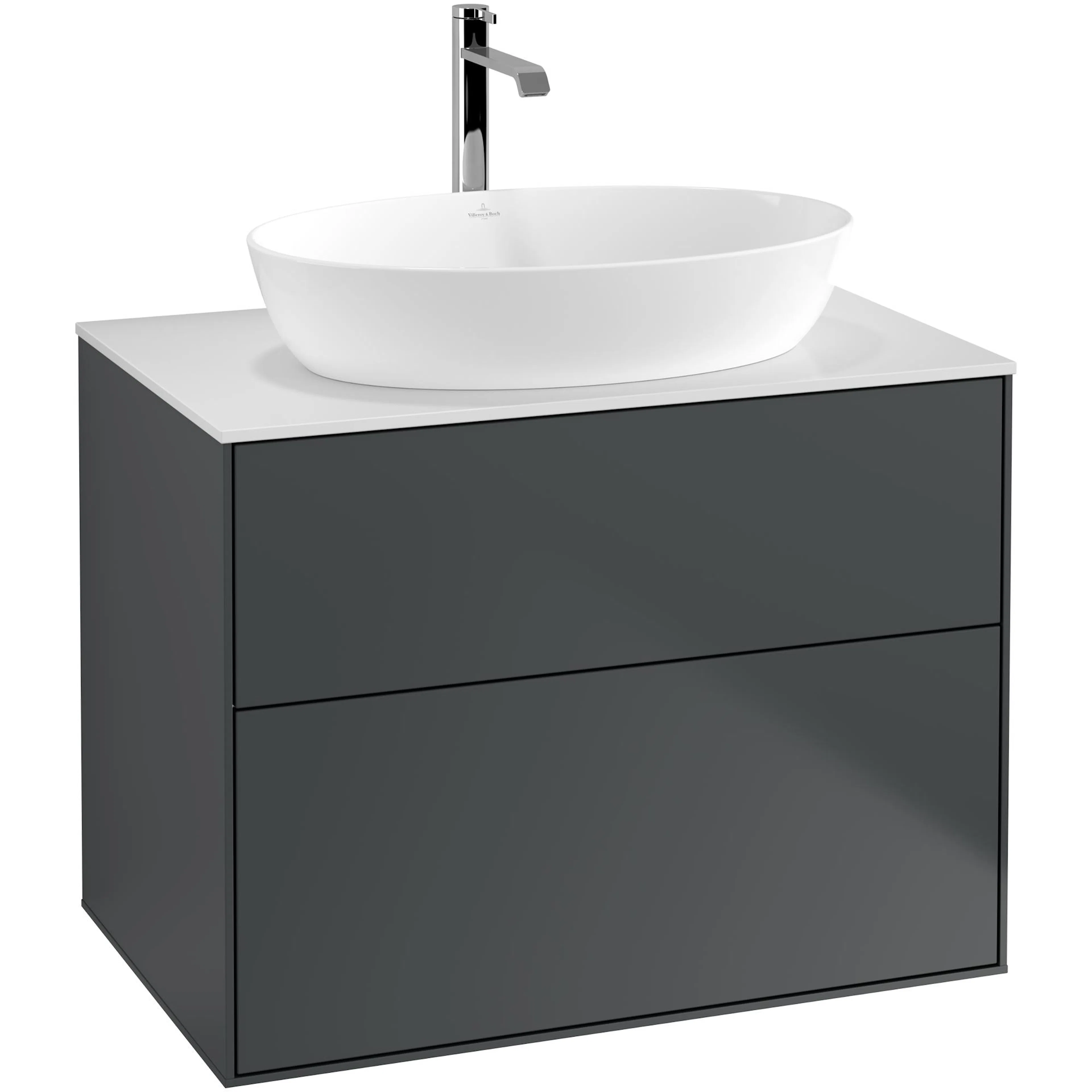 Midnattsblå Mattlack