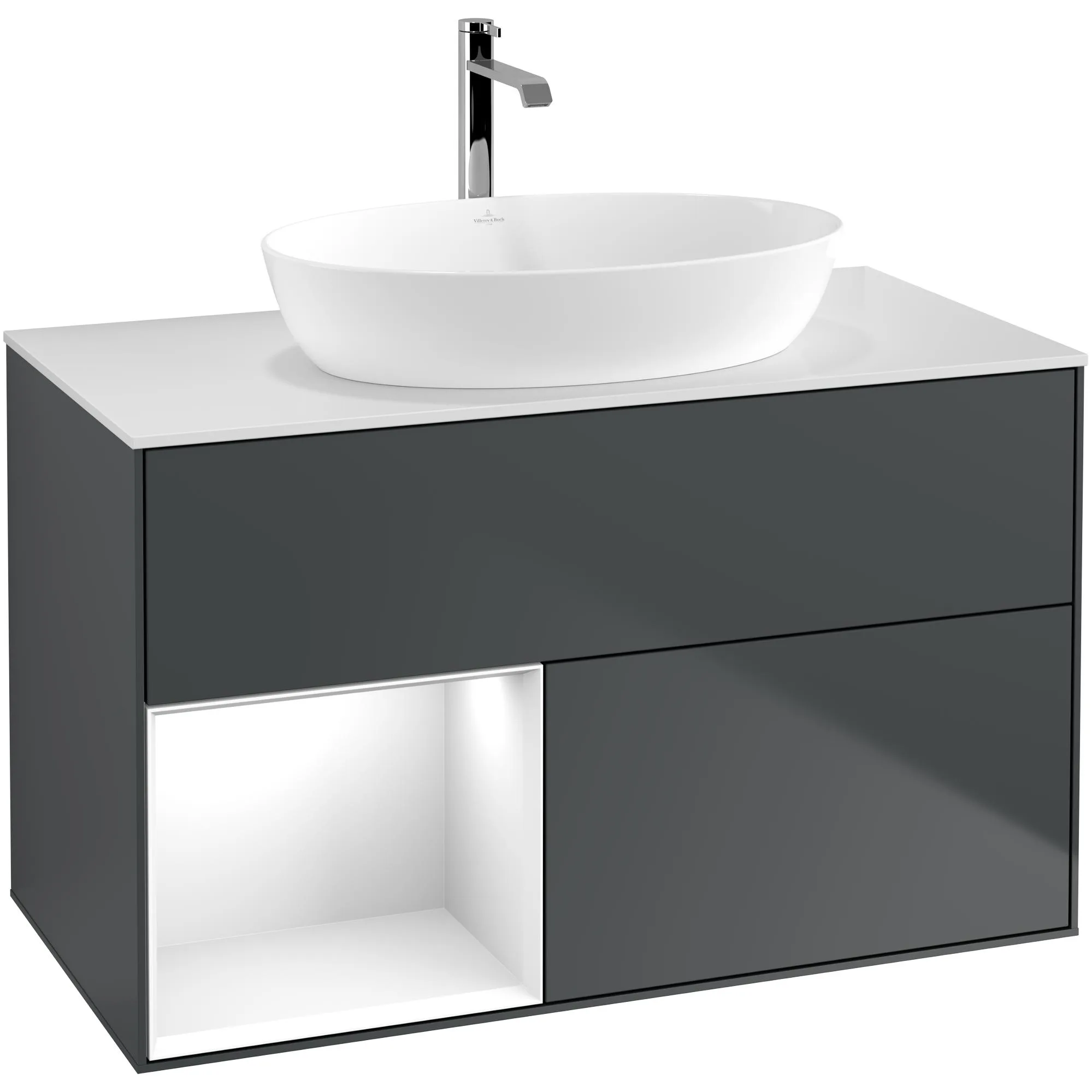 Midnattsblå Mattlack