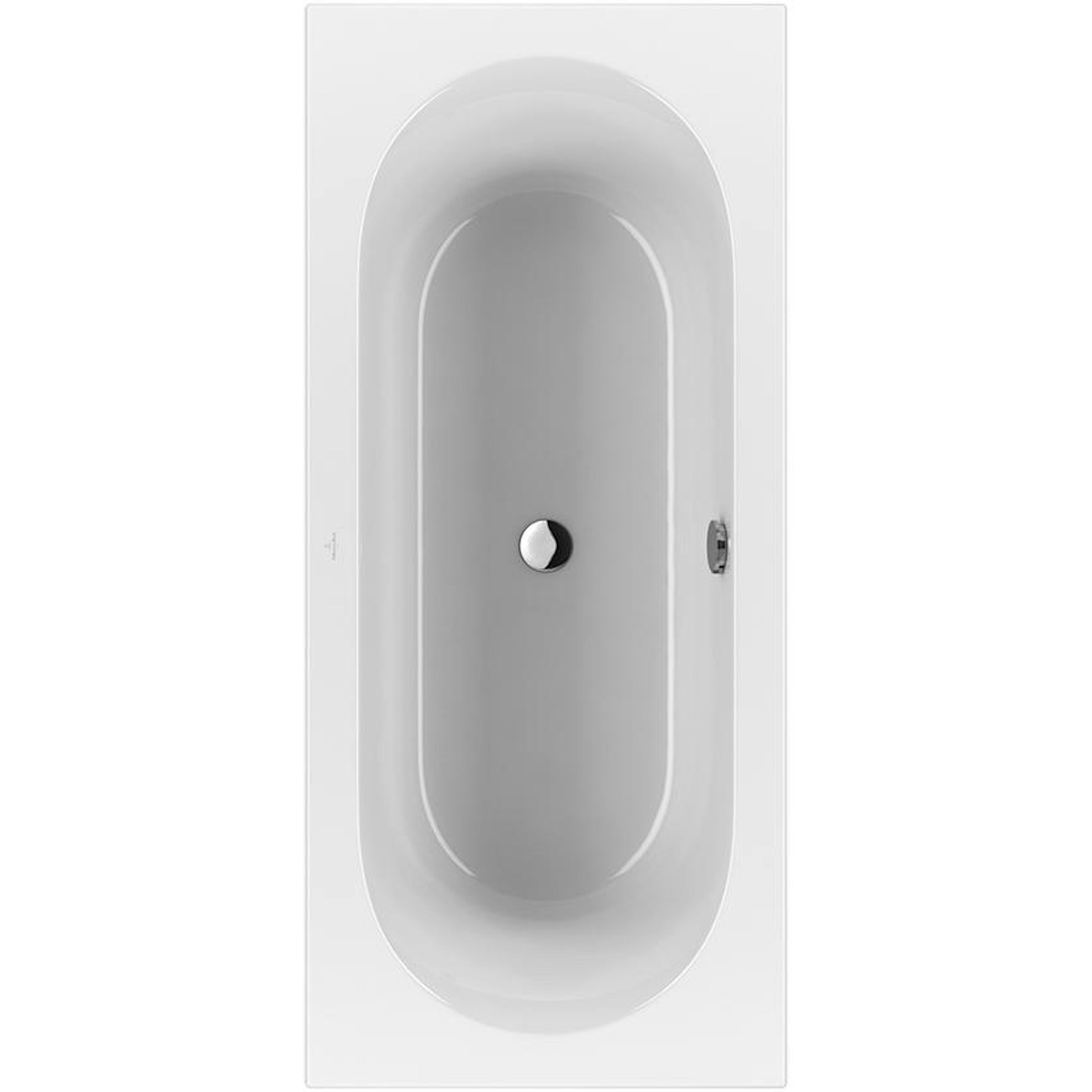 Inbyggnadsbadkar Villeroy & Boch Loop & Friends Oval Insida