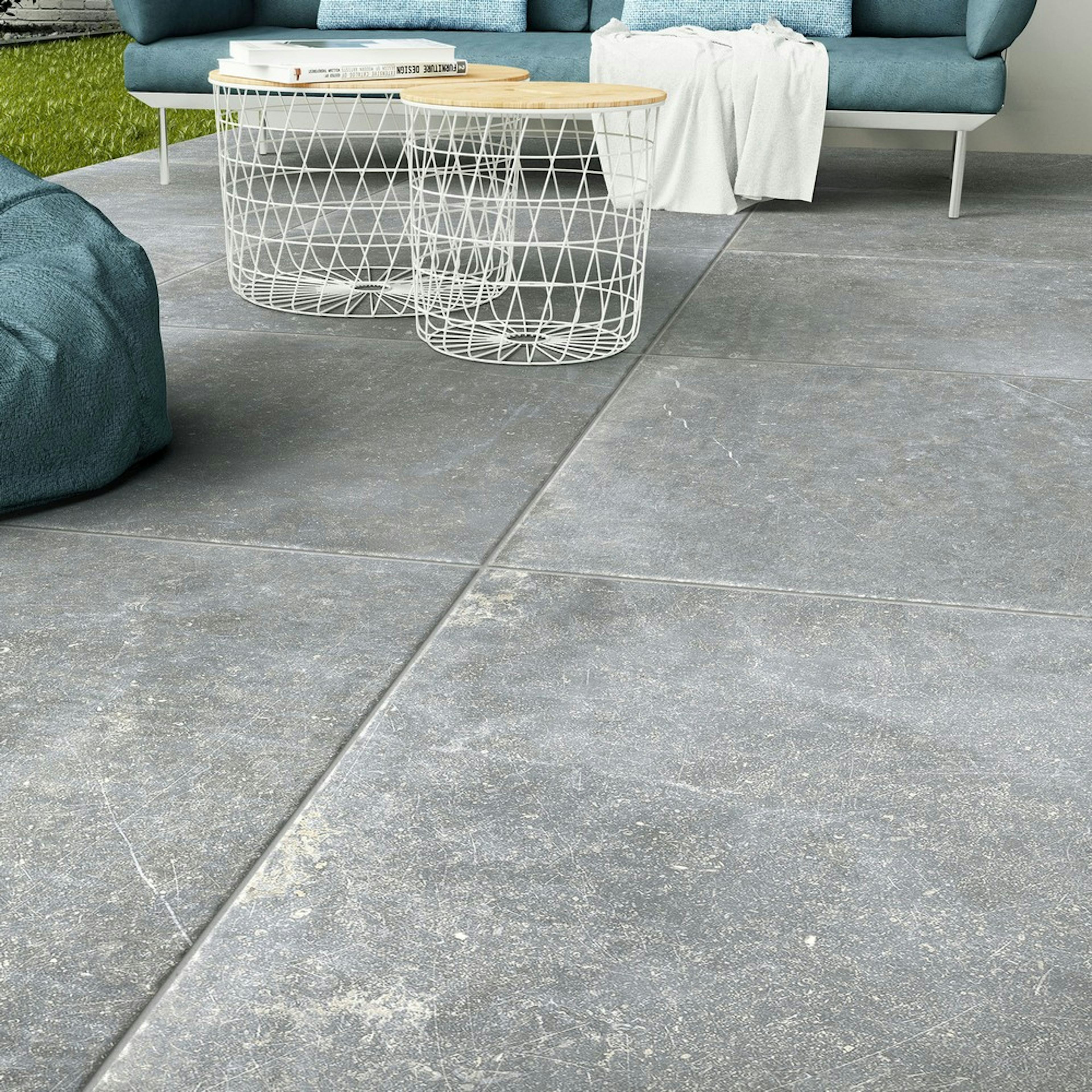 Uteklinker Pronto Klinkerdäck Monte Ash 60x60 cm