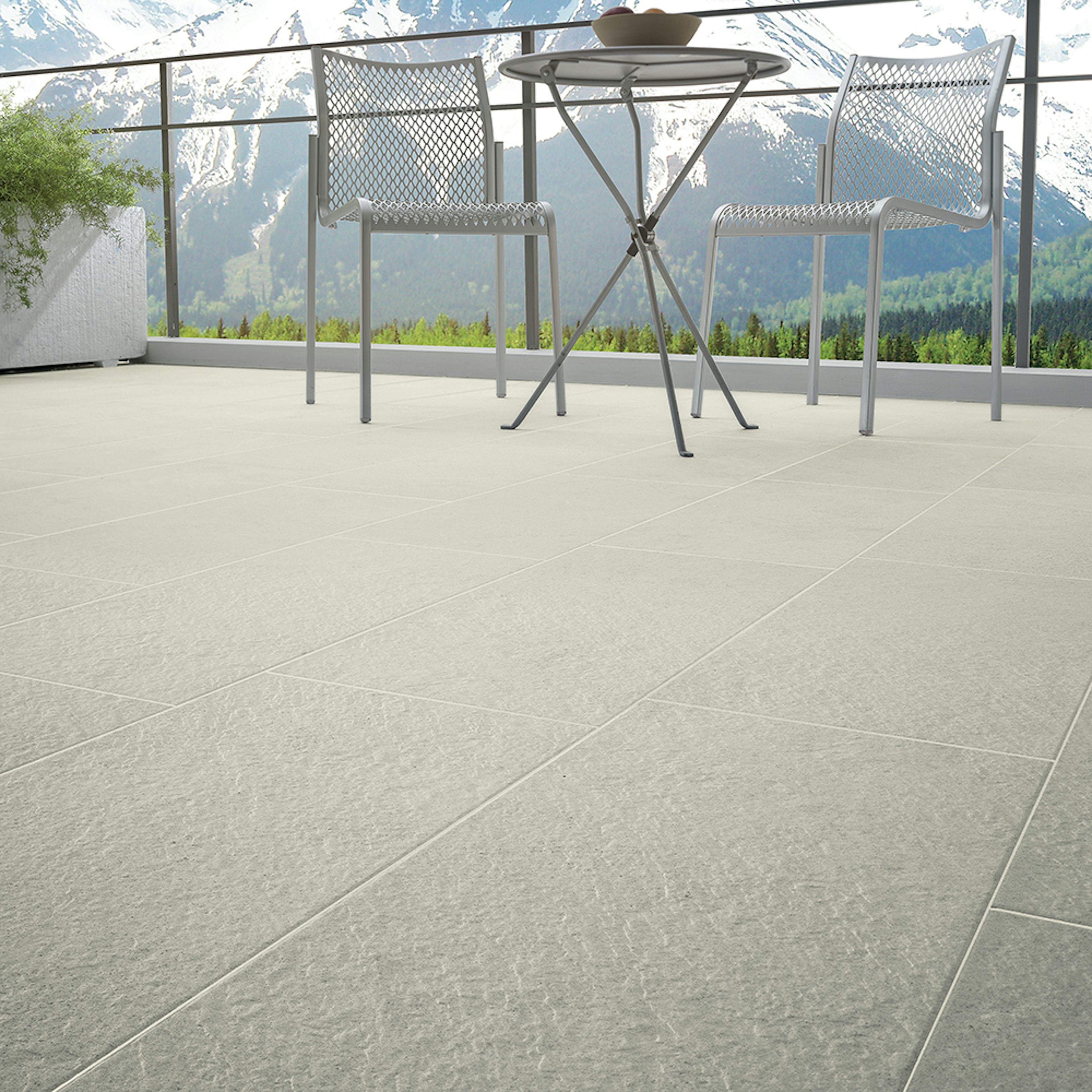 Uteklinker Pronto Klinkerdäck Cortina Calcite 40x120 cm