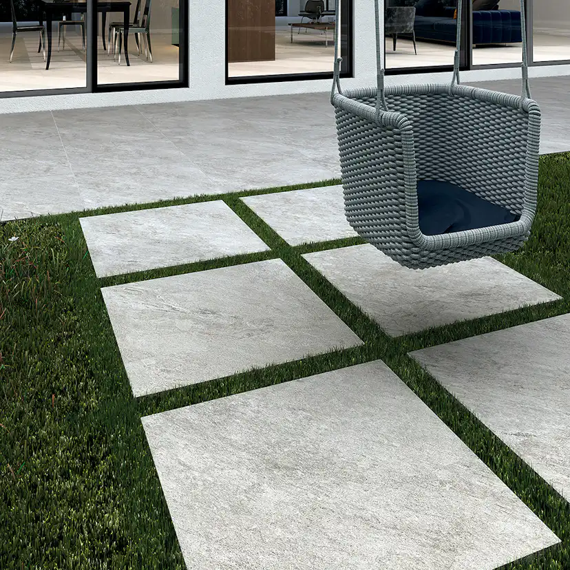 Uteklinker Pronto Klinkerdäck Meteo Salt 60x60 cm