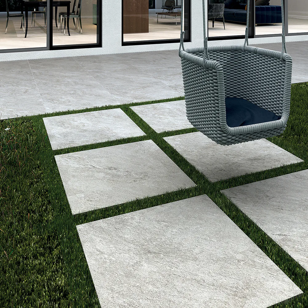 Uteklinker Pronto Klinkerdäck Meteo Salt 80x80 cm