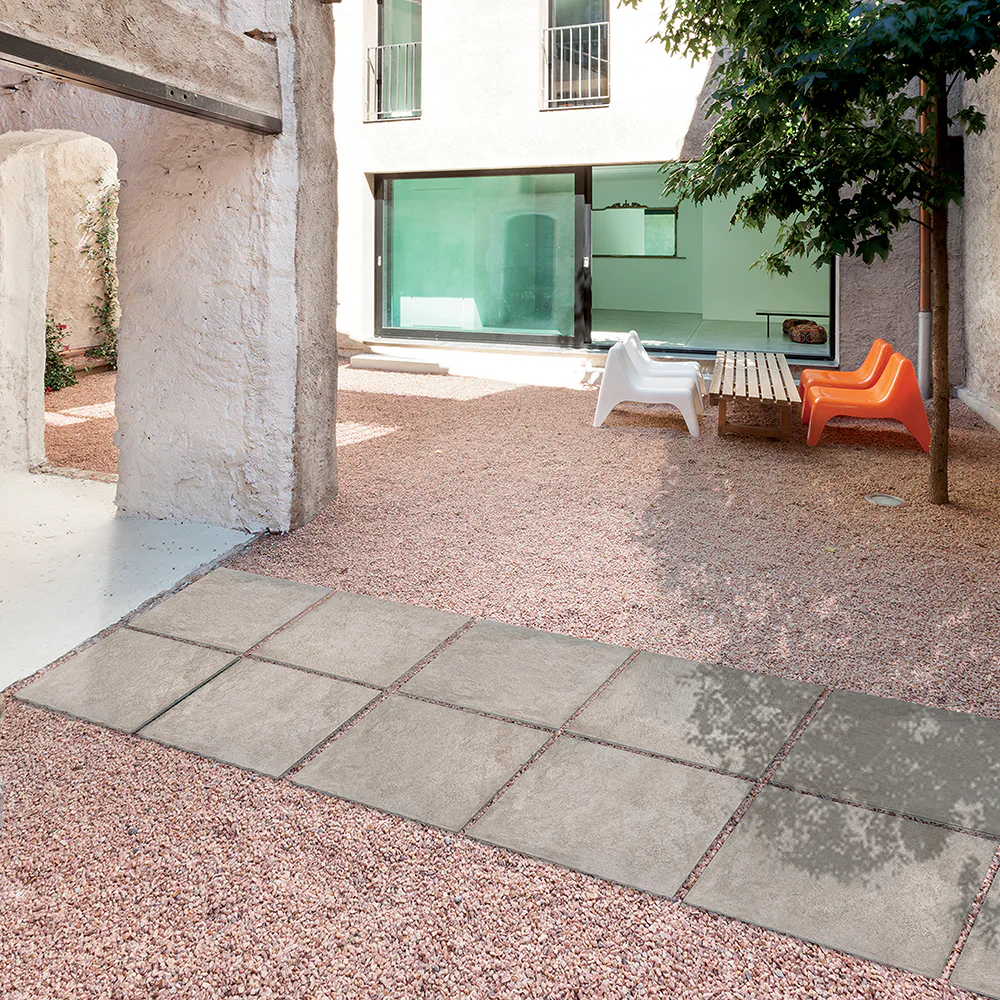 Uteklinker Pronto Klinkerdäck Quartz Prasio 60x60 cm