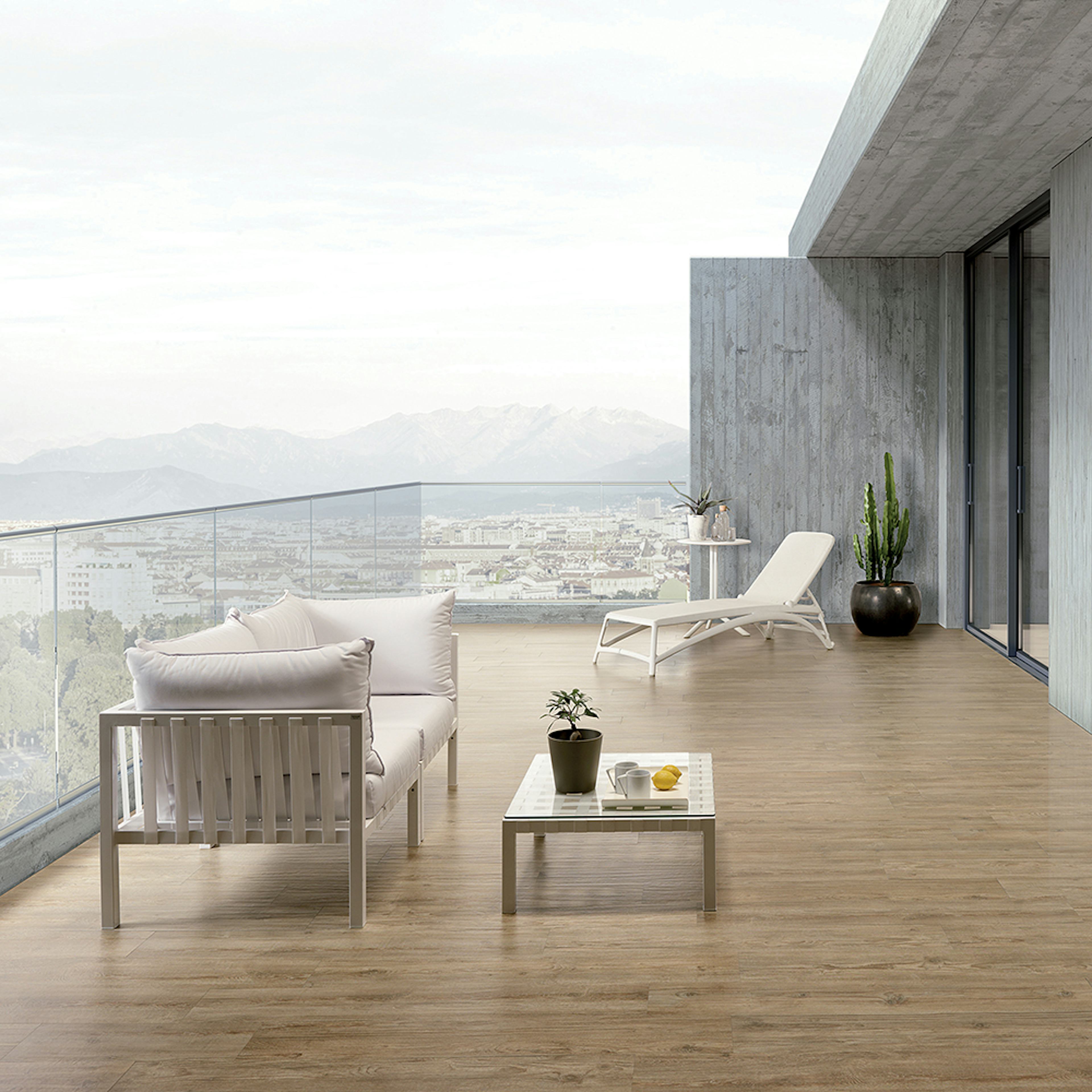 Uteklinker Pronto Klinkerdäck Trentino Canapa 40x120 cm