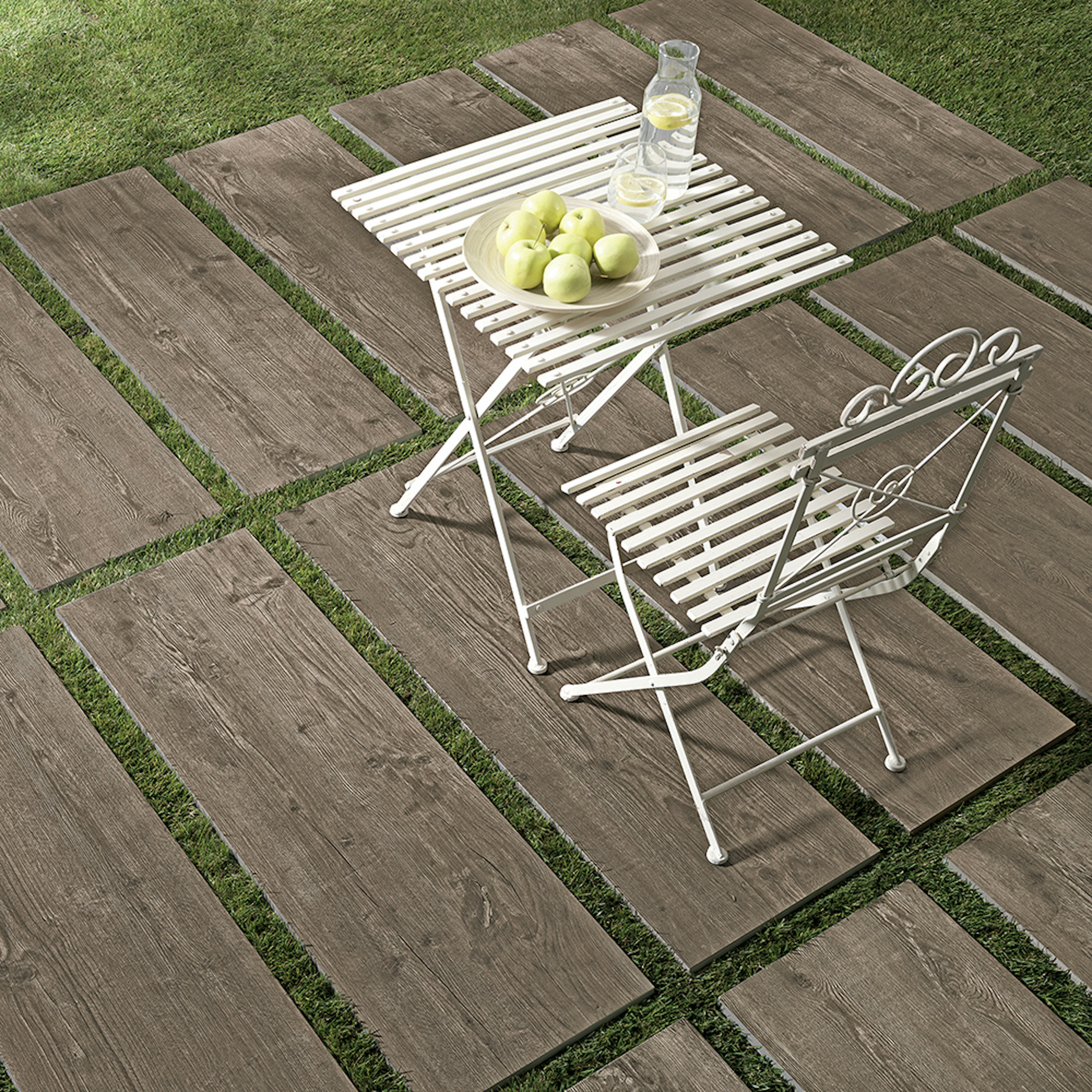 Uteklinker Pronto Klinkerdäck Trentino Moro 40x120 cm