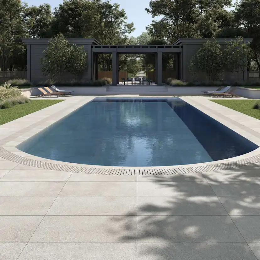 Uteklinker Pronto Klinkerdäck Antique Opal Carved 60x60 cm