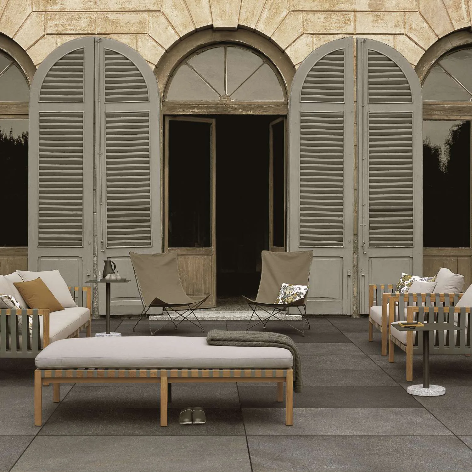 Poolkant/Trappsteg Pronto Klinkerdäck Grotta Silver White 30x60 cm