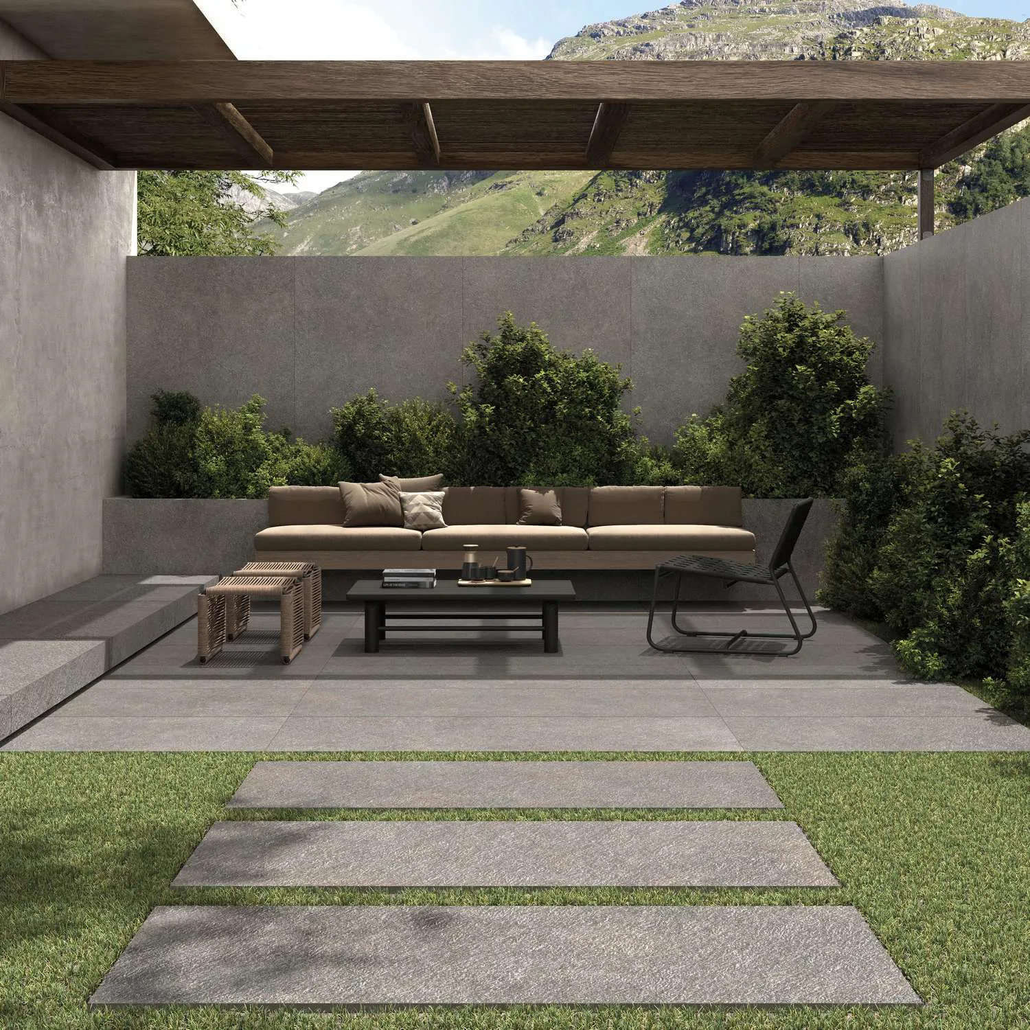 Uteklinker Pronto Klinkerdäck Grotta Porfido 80x180 cm