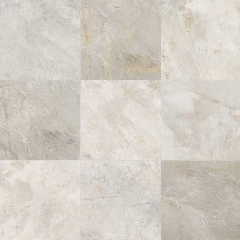 Uteklinker Pronto Klinkerdäck Grotta Silver White 60x60 cm