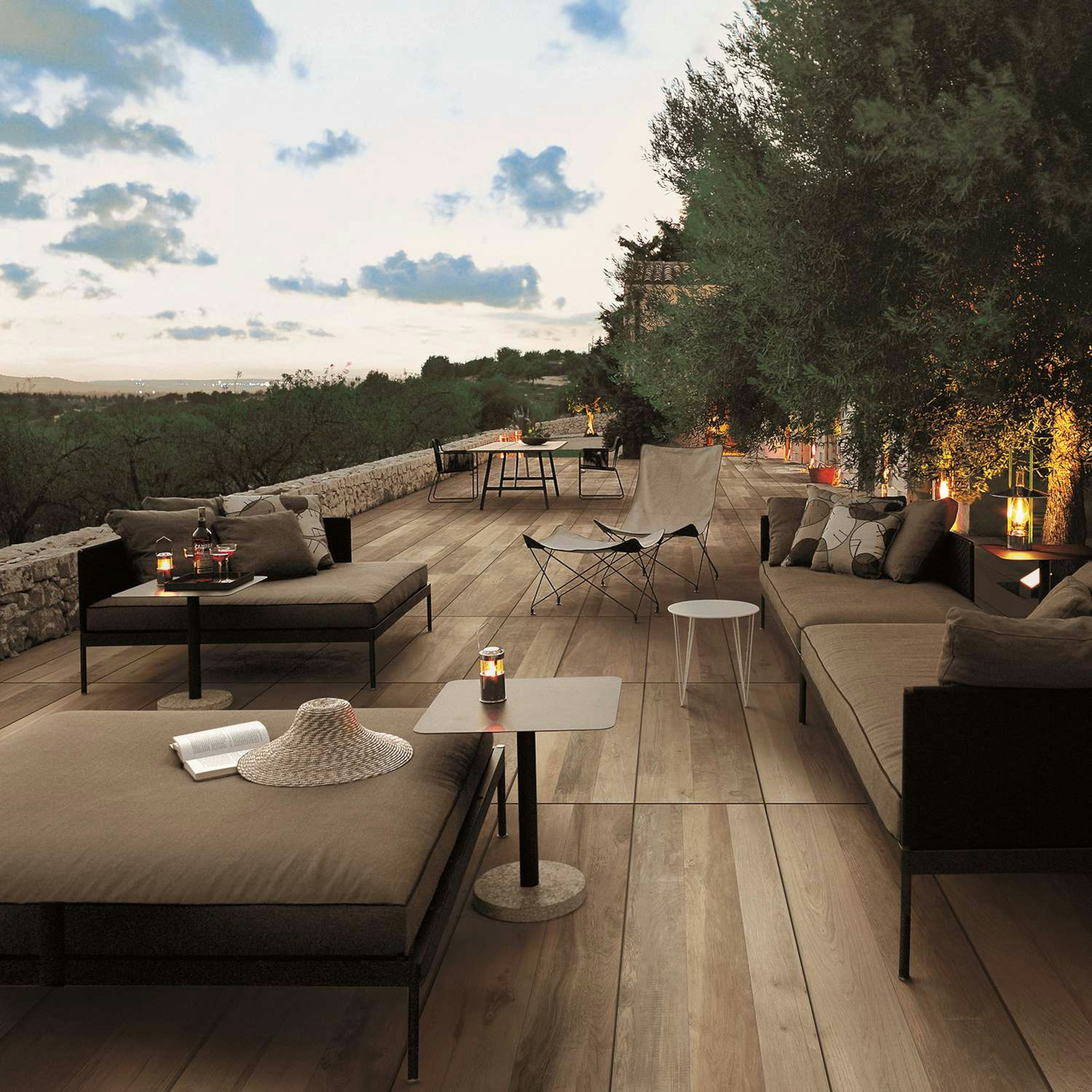 Uteklinker Pronto Klinkerdäck Nature Oak Doga 40x120 cm