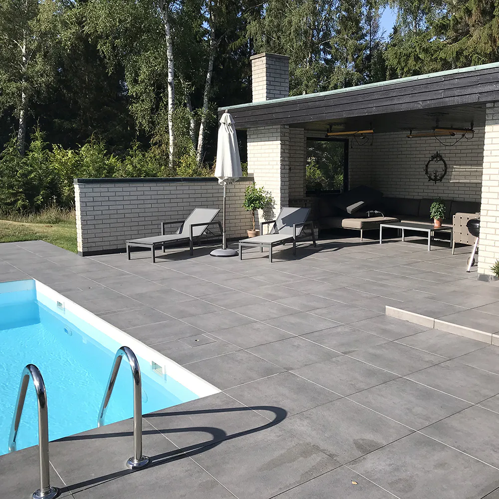 Uteklinker Pronto Klinkerdäck Manhattan Tribeca 60x60 cm