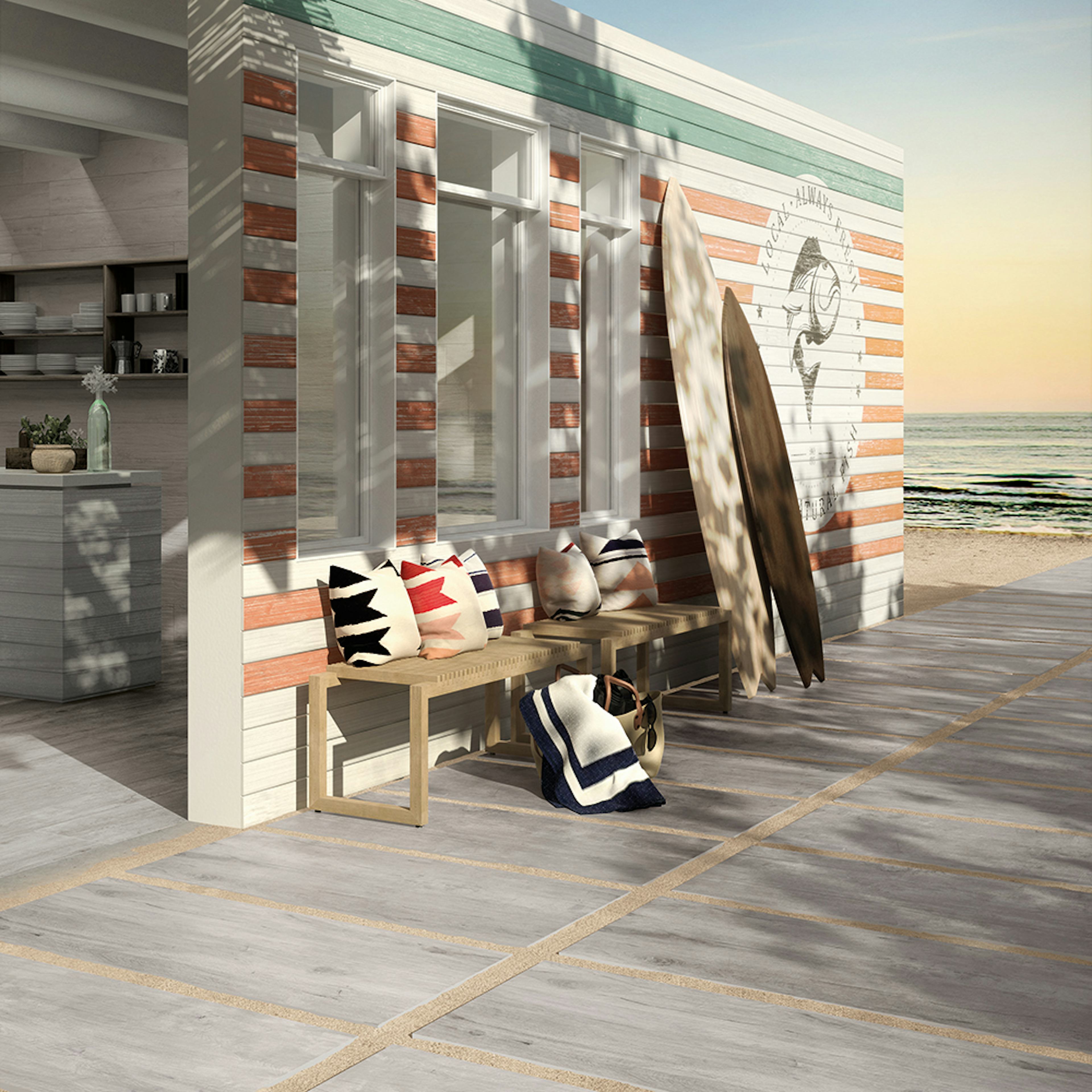 Uteklinker Pronto Klinkerdäck Albero Gelso 30x120 cm