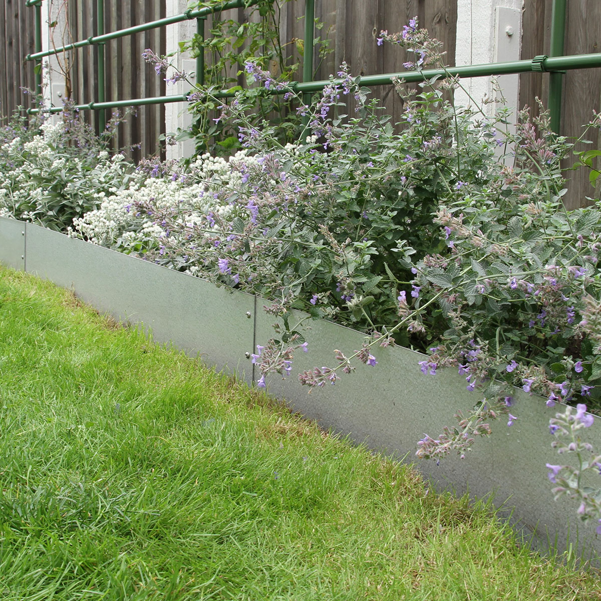 Planteringskant Flexigarden Aluzink 120 mm Rak