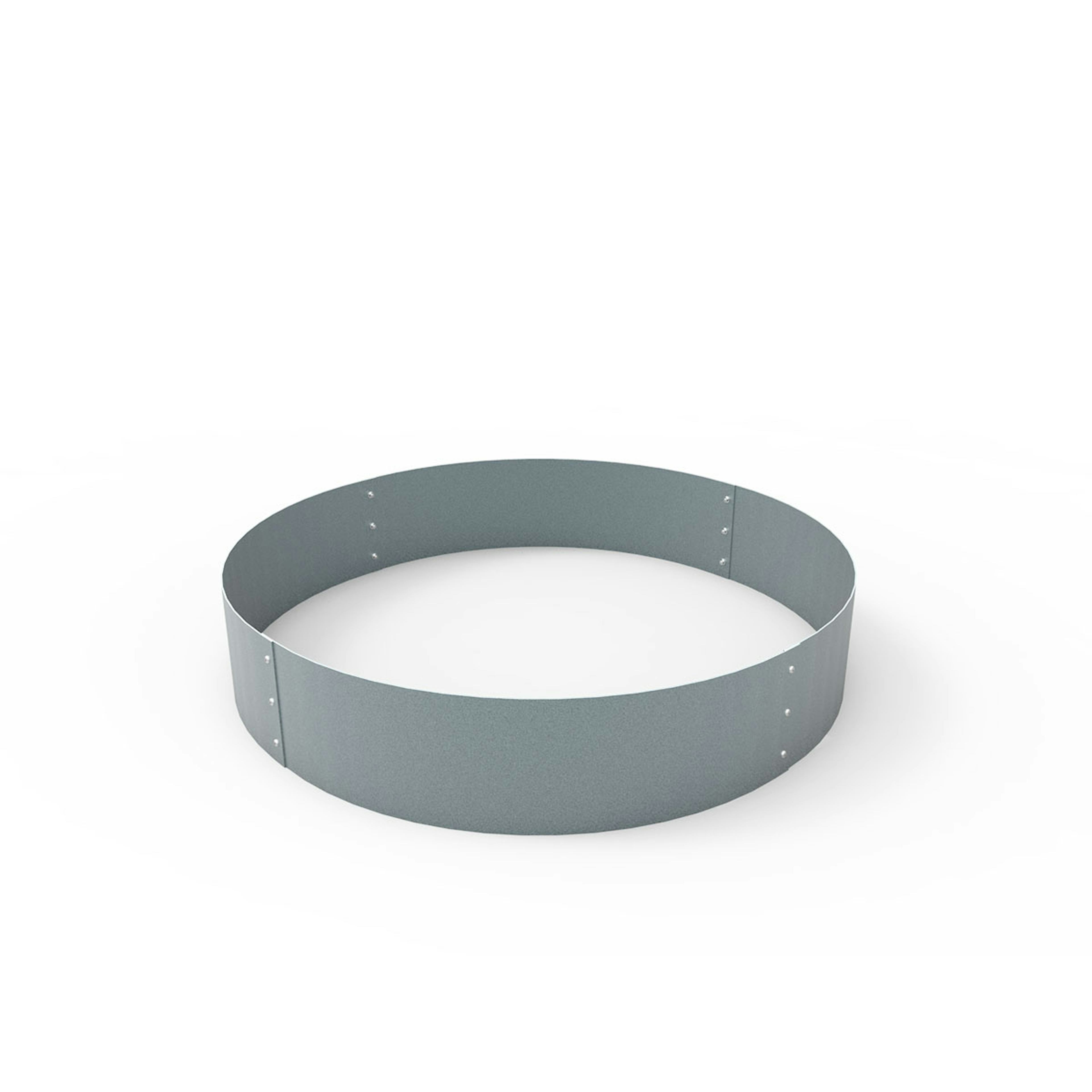 Planteringskant Flexigarden Aluzink 180 mm Cirkel