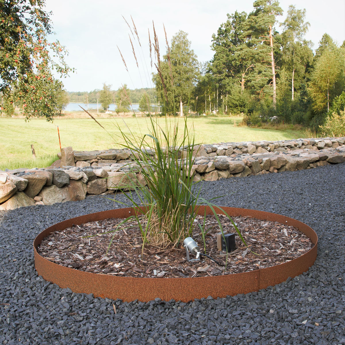 Planteringskant Flexigarden Corten 180 mm Cirkel