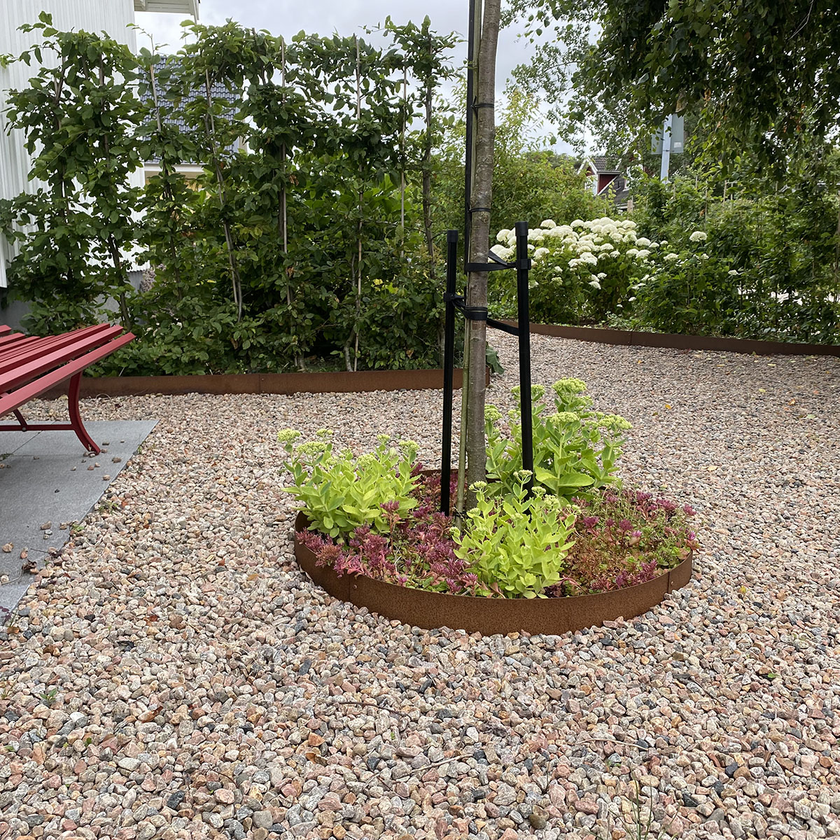 Planteringskant Flexigarden Corten 180 mm Cirkel