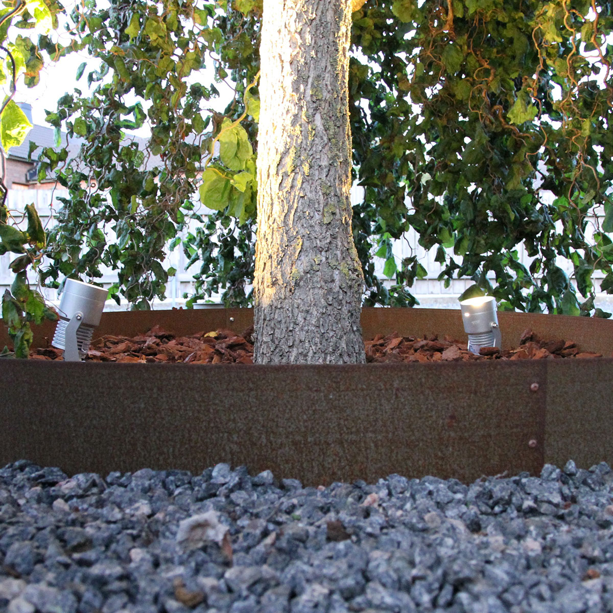 Planteringskant Flexigarden Corten 180 mm Cirkel