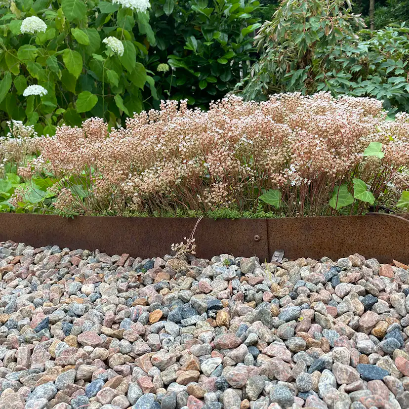 Planteringskant Flexigarden Corten 180 mm Rak