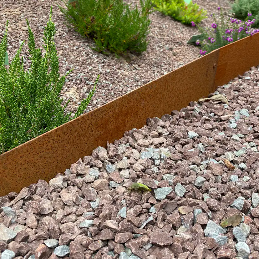 Planteringskant Flexigarden Corten 180 mm Rak