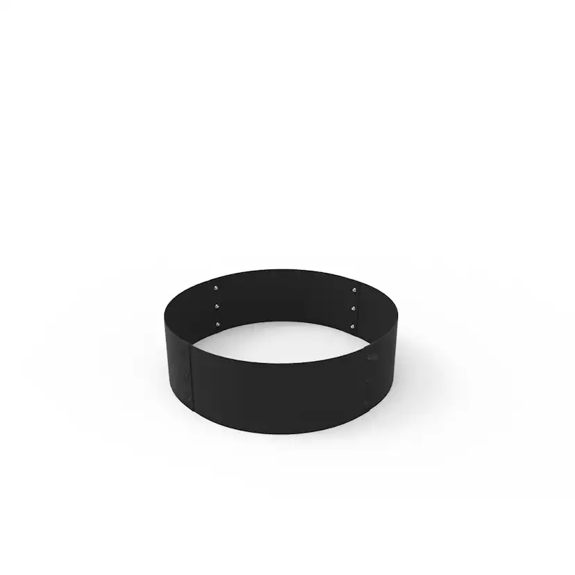 Planteringskant Flexigarden Svart 120 mm Cirkel