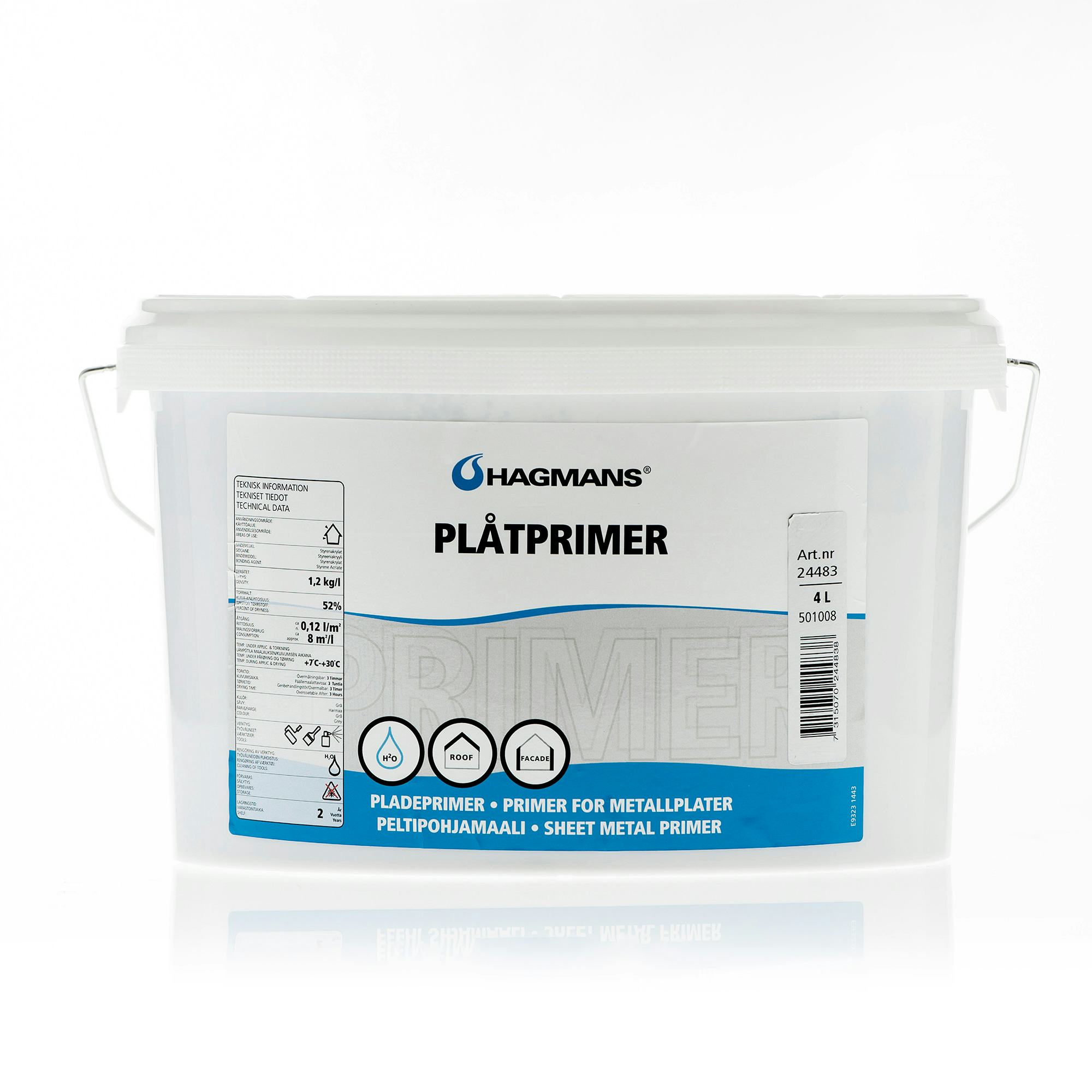 Plåtprimer Hagmans Grip On