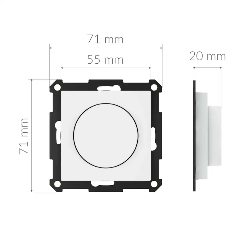 Tryckknapp Plejd Trådlös WPH-01